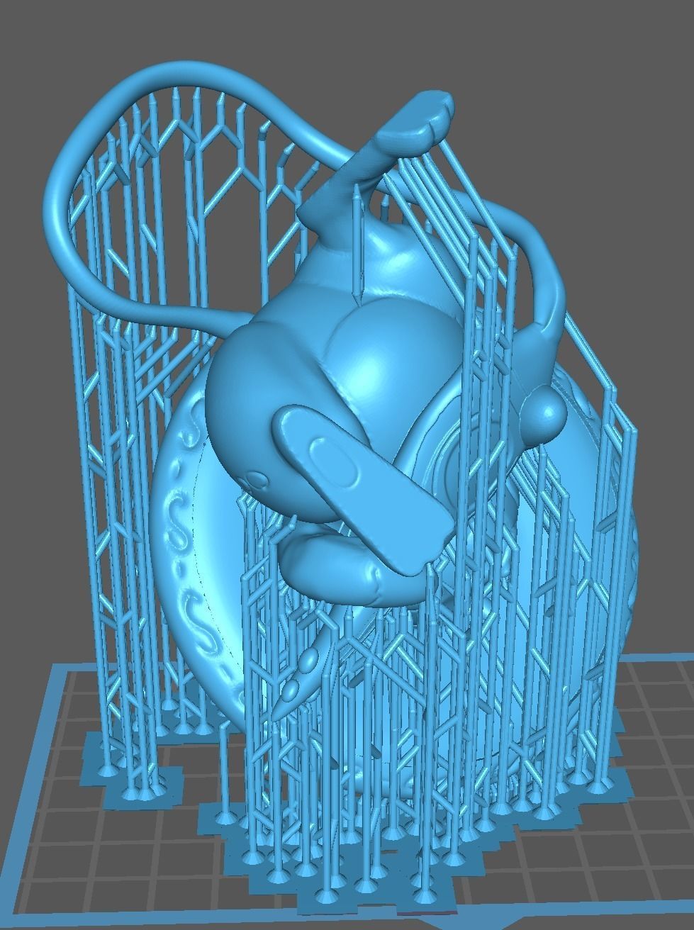 Raichu mariachi pokemon figura fanart 3D print model_5