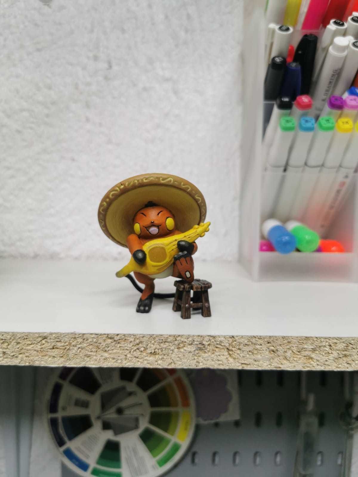 Raichu mariachi pokemon figura fanart 3D print model_1