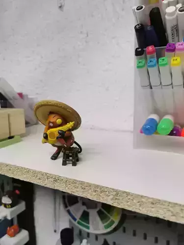 Raichu mariachi pokemon figura fanart  3D print model