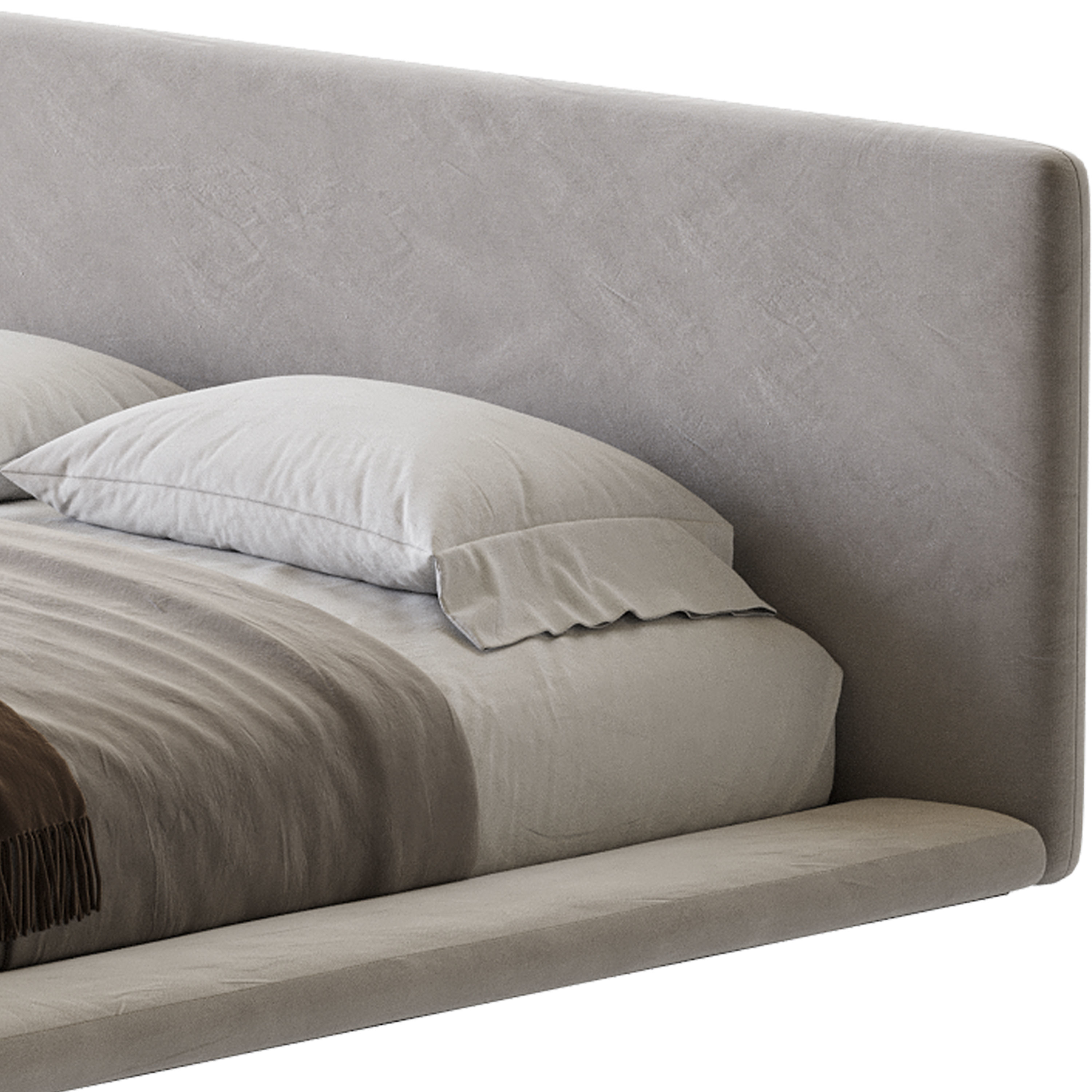 Minimalist Bed 3D model_17