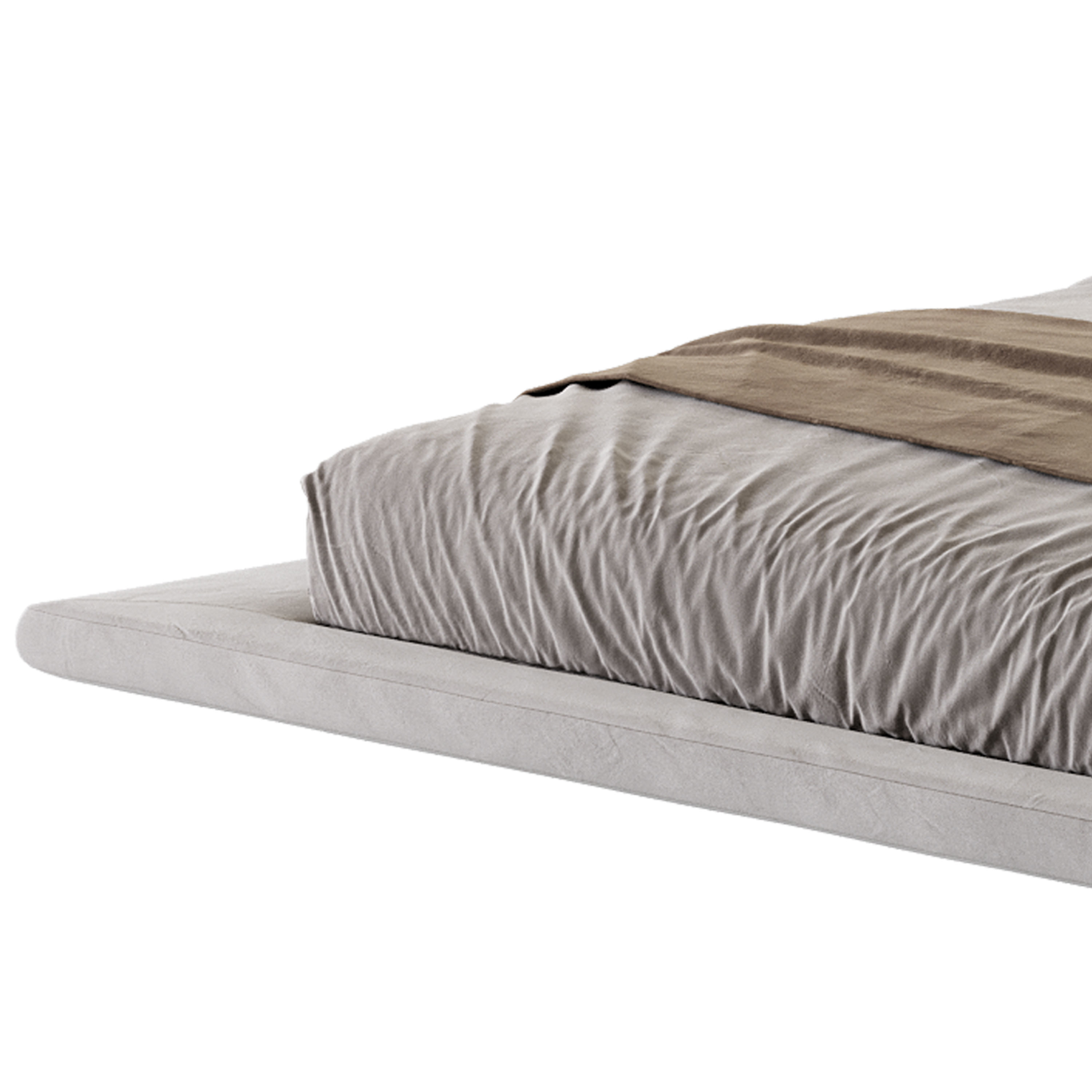 Minimalist Bed 3D model_19