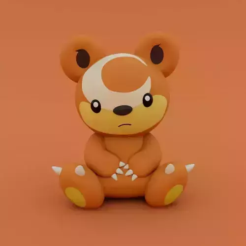 Teddiursa - Pokemon 3D print model