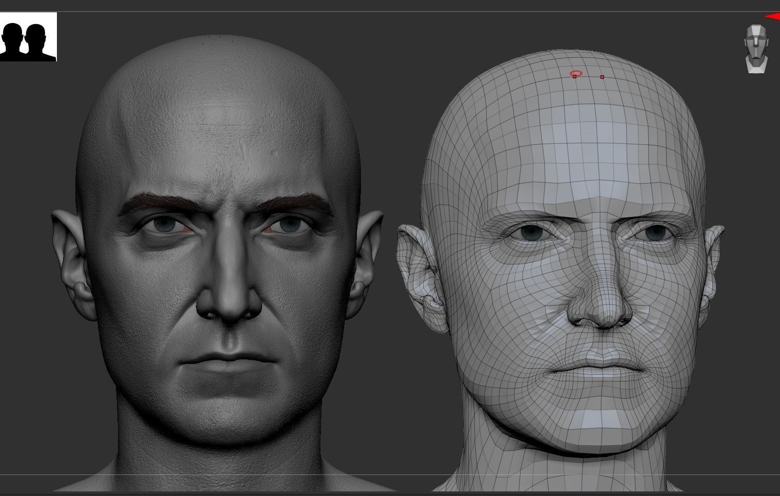 Richard Armitage Likeness 3D model_4