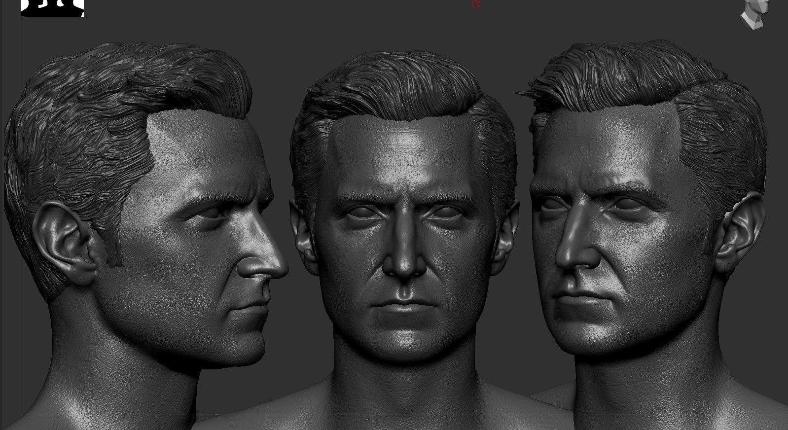 Richard Armitage Likeness 3D model_5