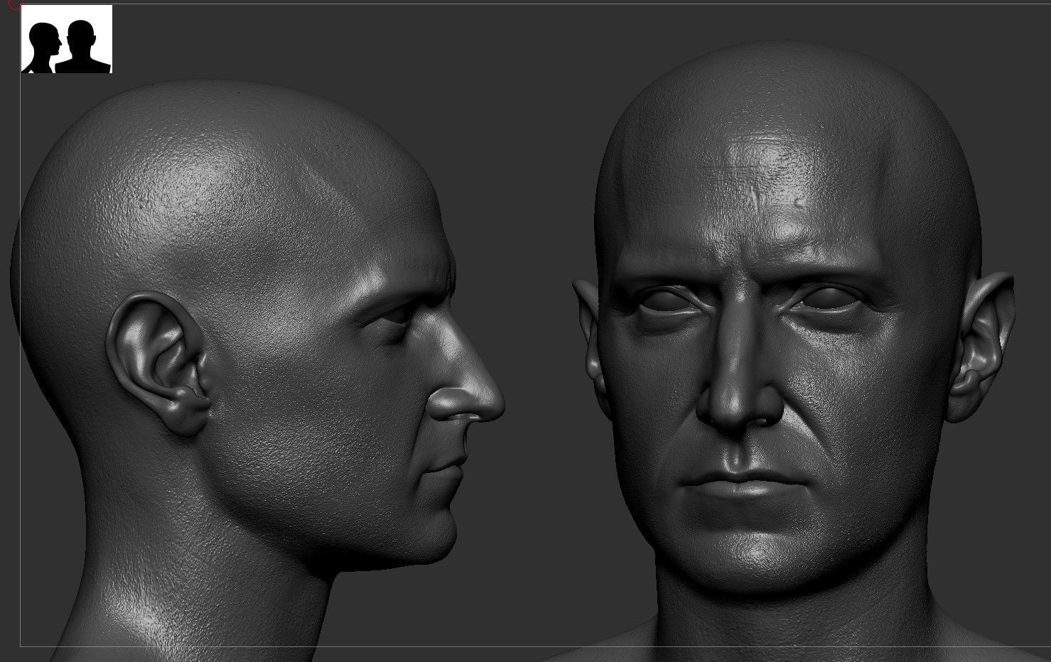 Richard Armitage Likeness 3D model_6