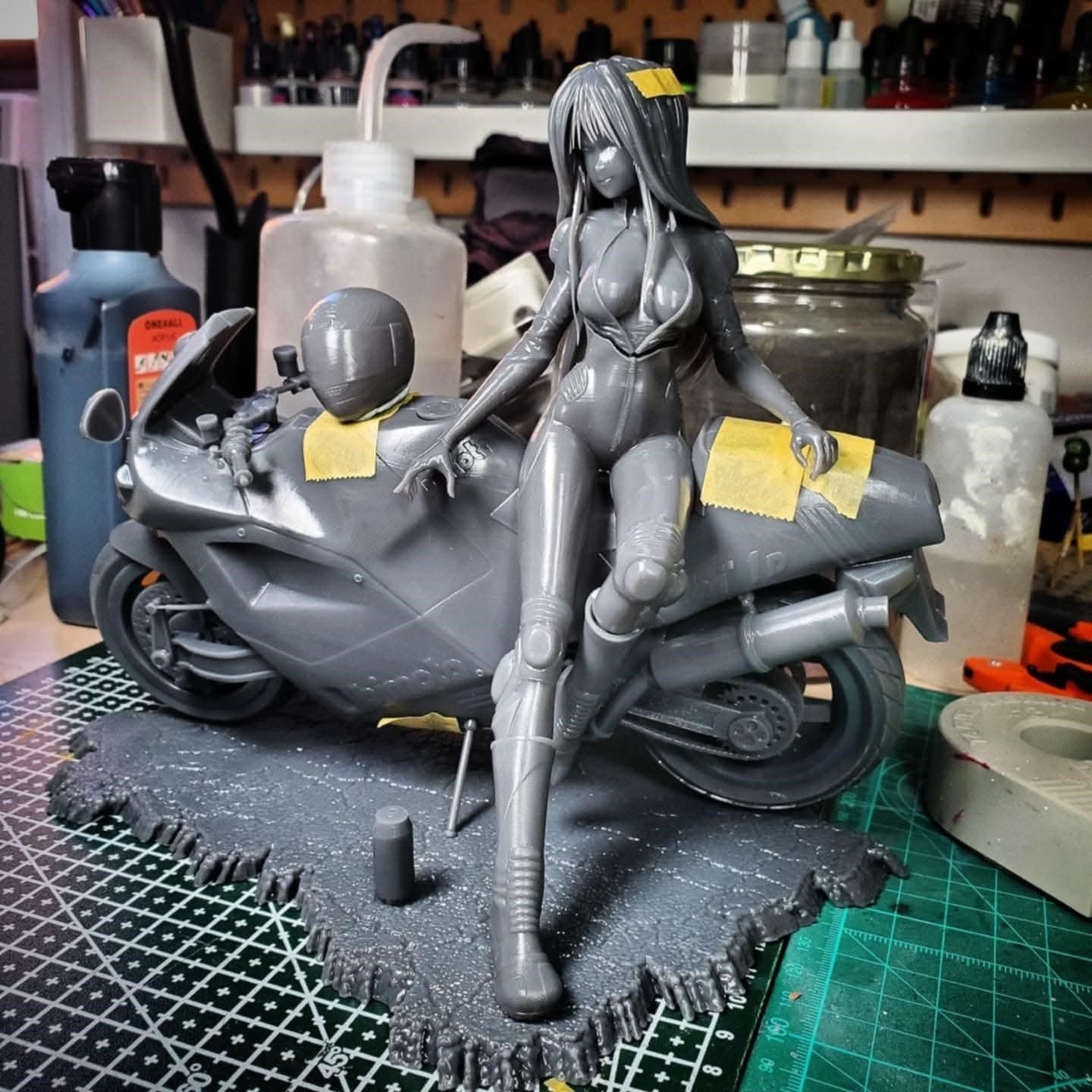 golden boy reiko 3D print model_7