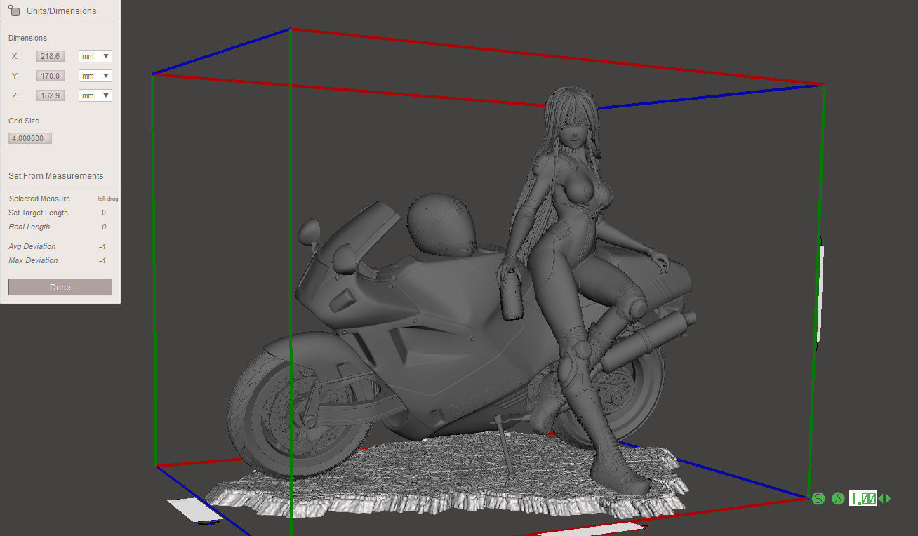 golden boy reiko 3D print model_2