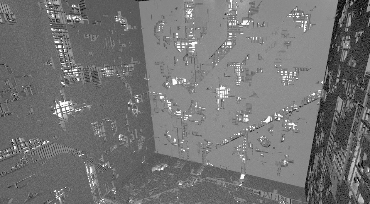 Borg Cube Scale model   3D print model_6