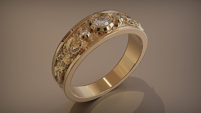 ring women  3D print model