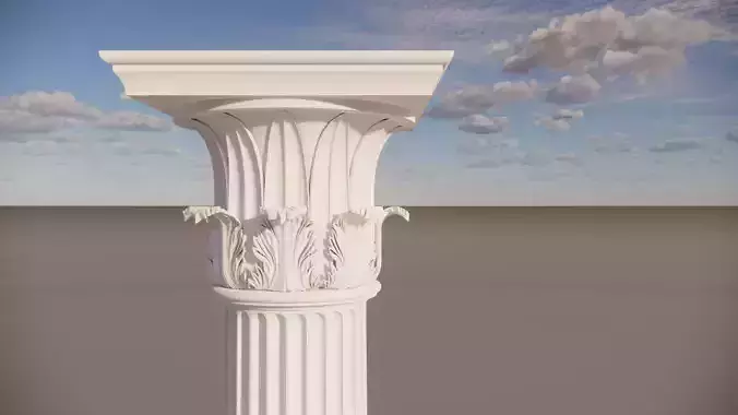 Corinthian Column Tower of the Wind