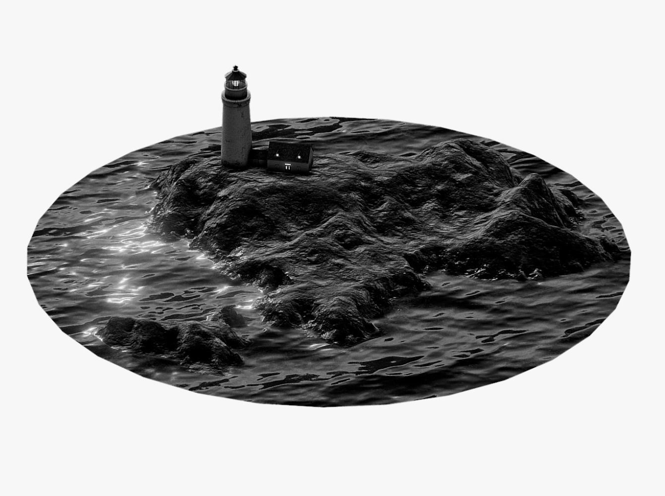 Lighthouse Low-poly 3D model_1