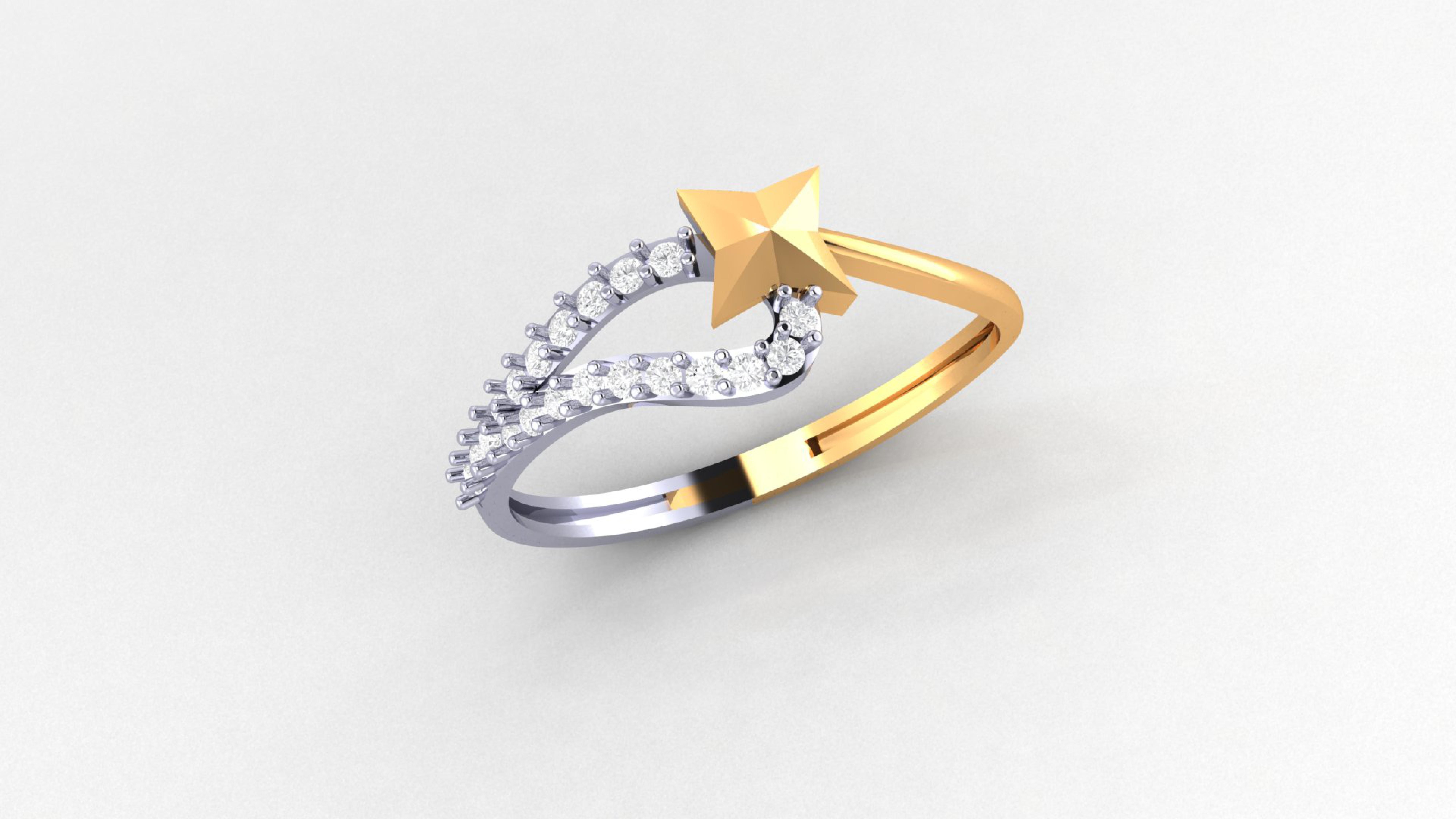 Light Weight Rings  3D print model_95