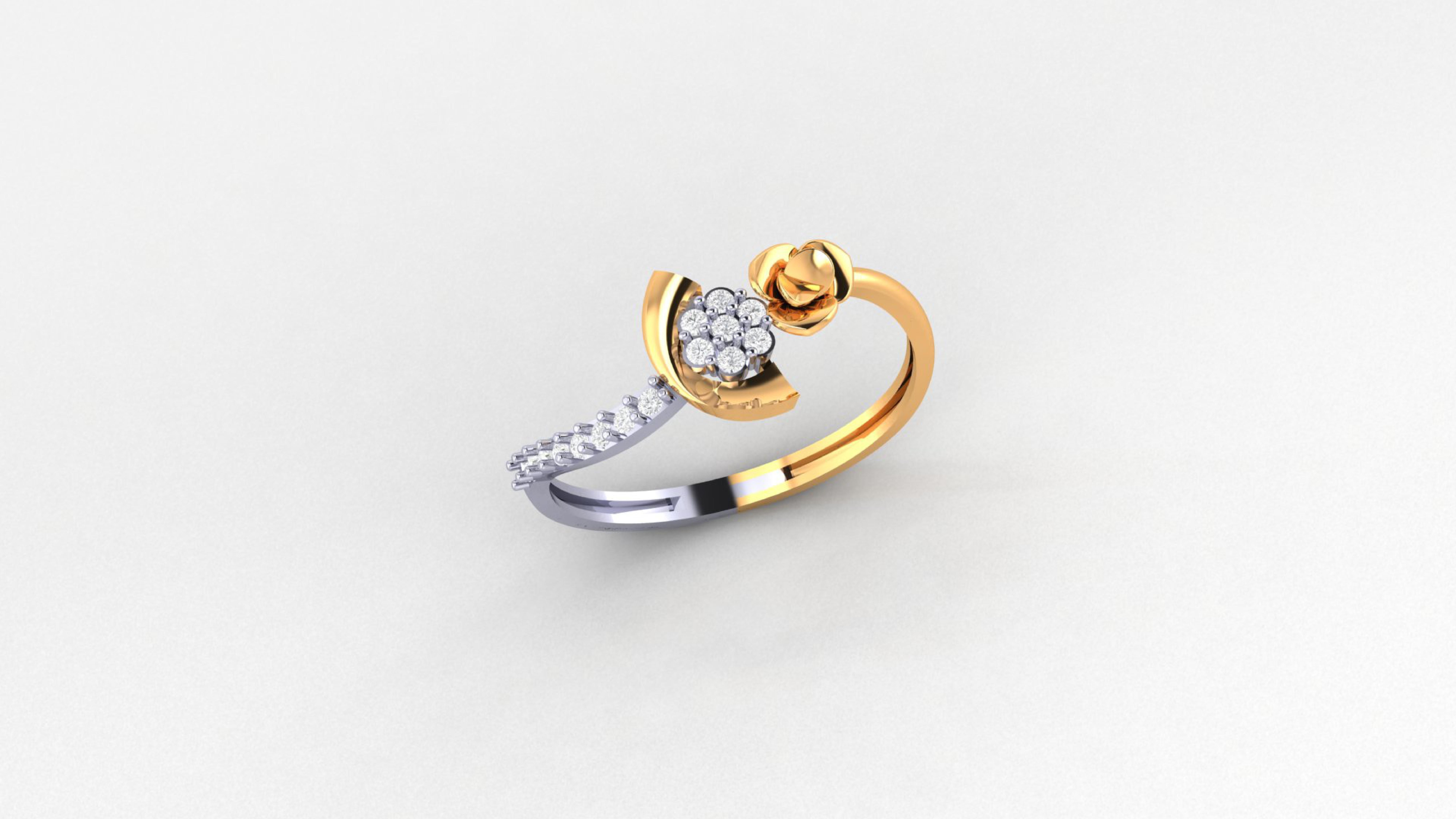 Light Weight Rings  3D print model_10