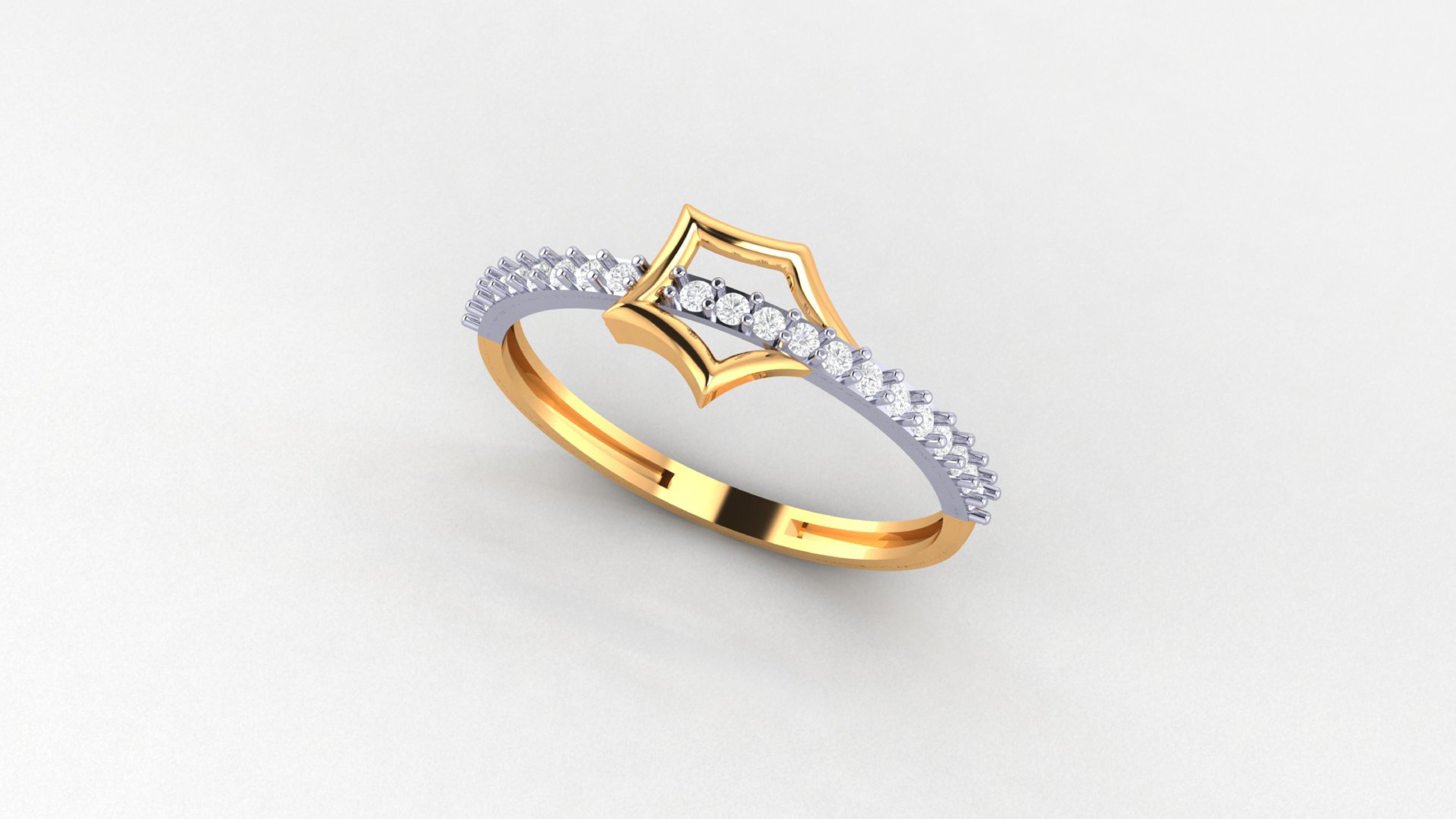 Light Weight Rings  3D print model_21