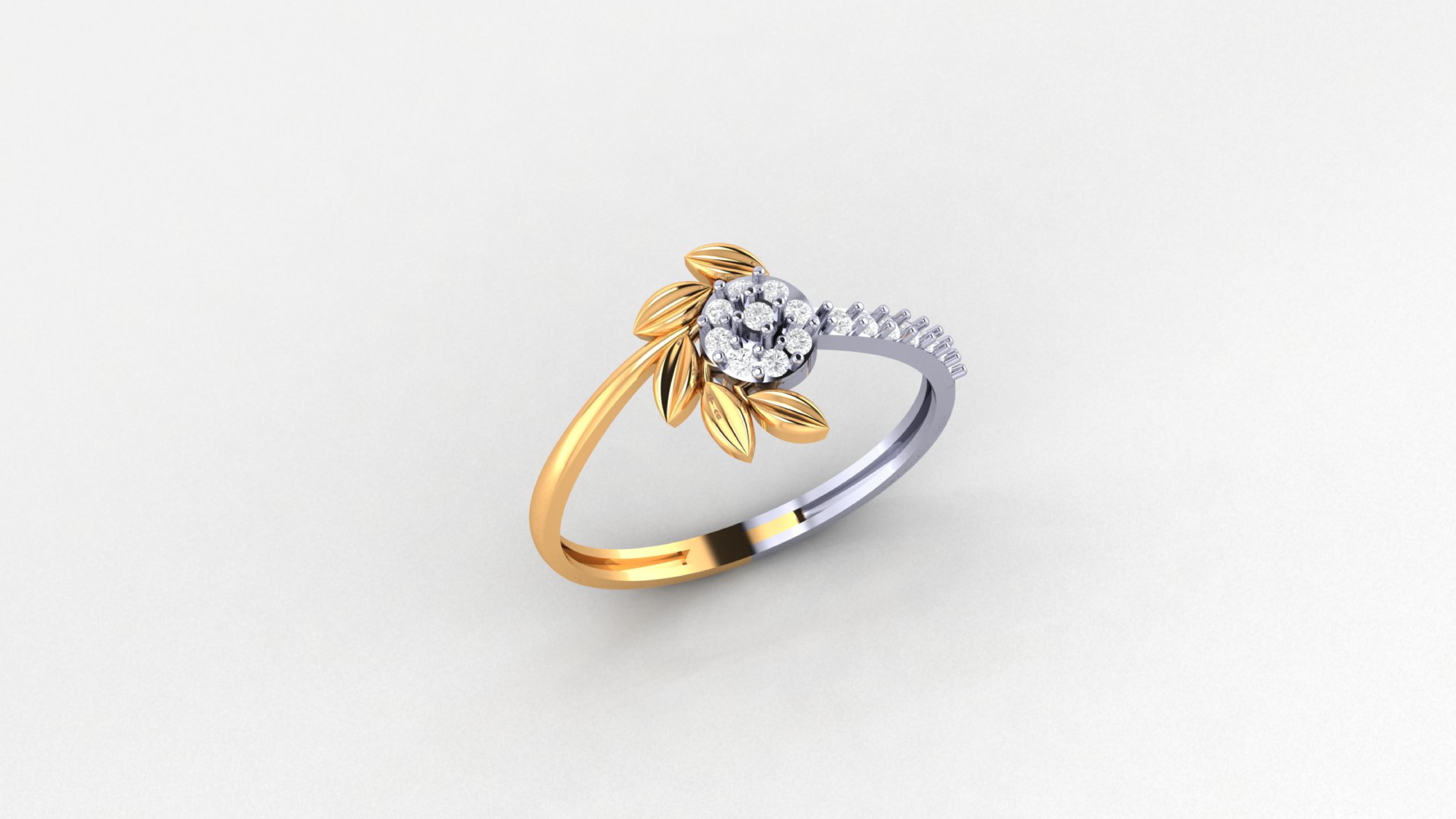 Light Weight Rings  3D print model_45