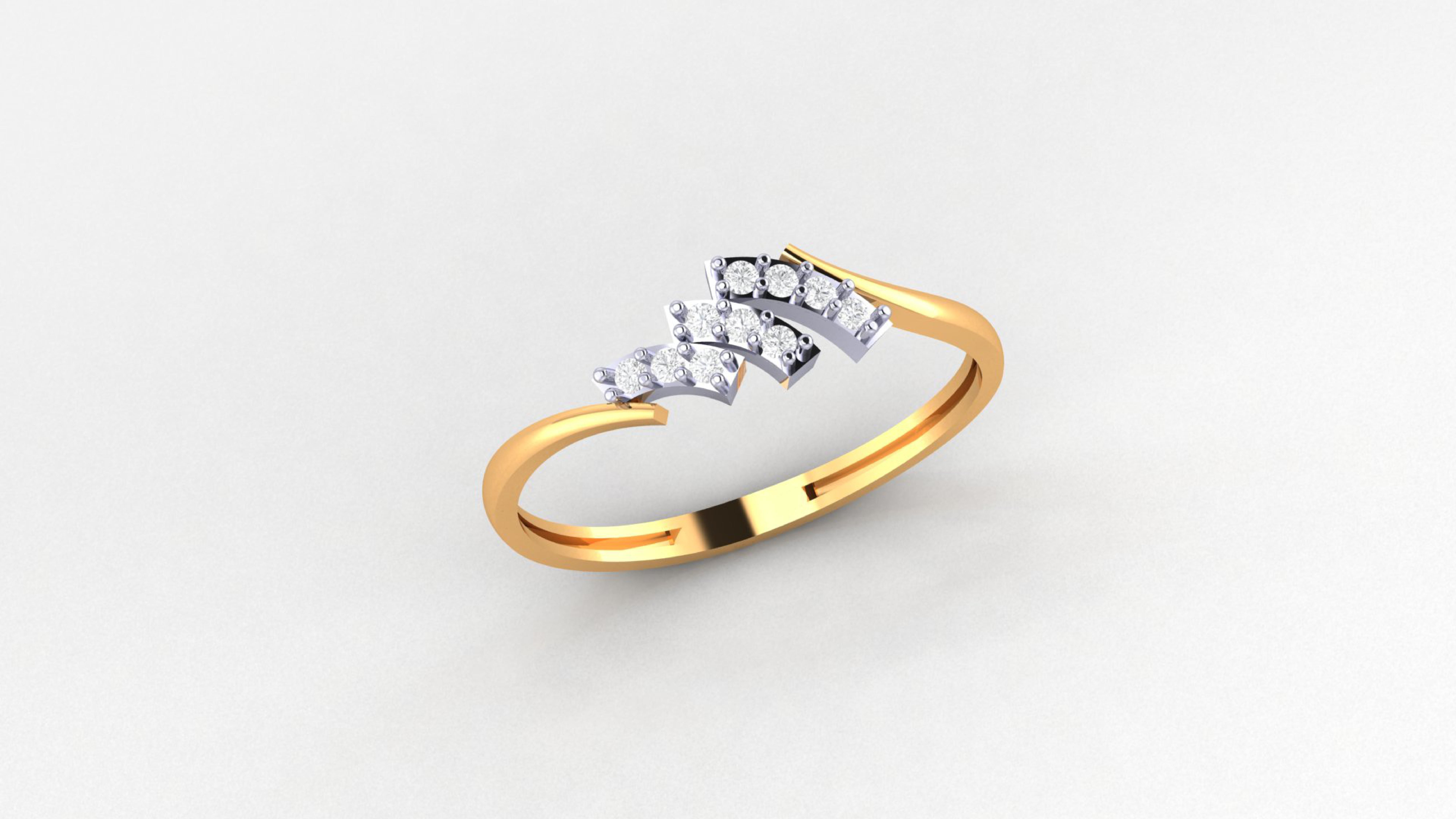 Light Weight Rings  3D print model_51