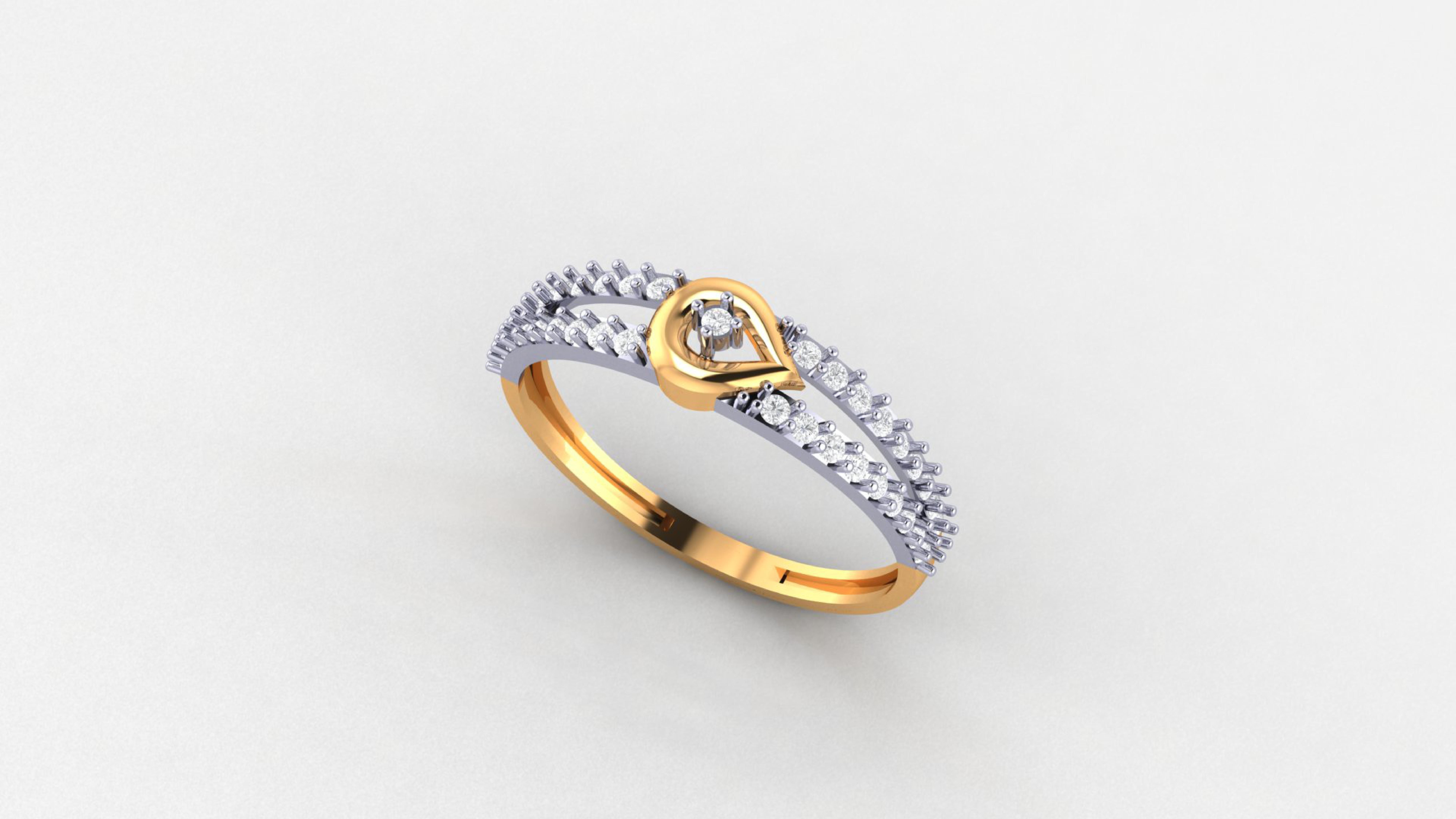 Light Weight Rings  3D print model_35