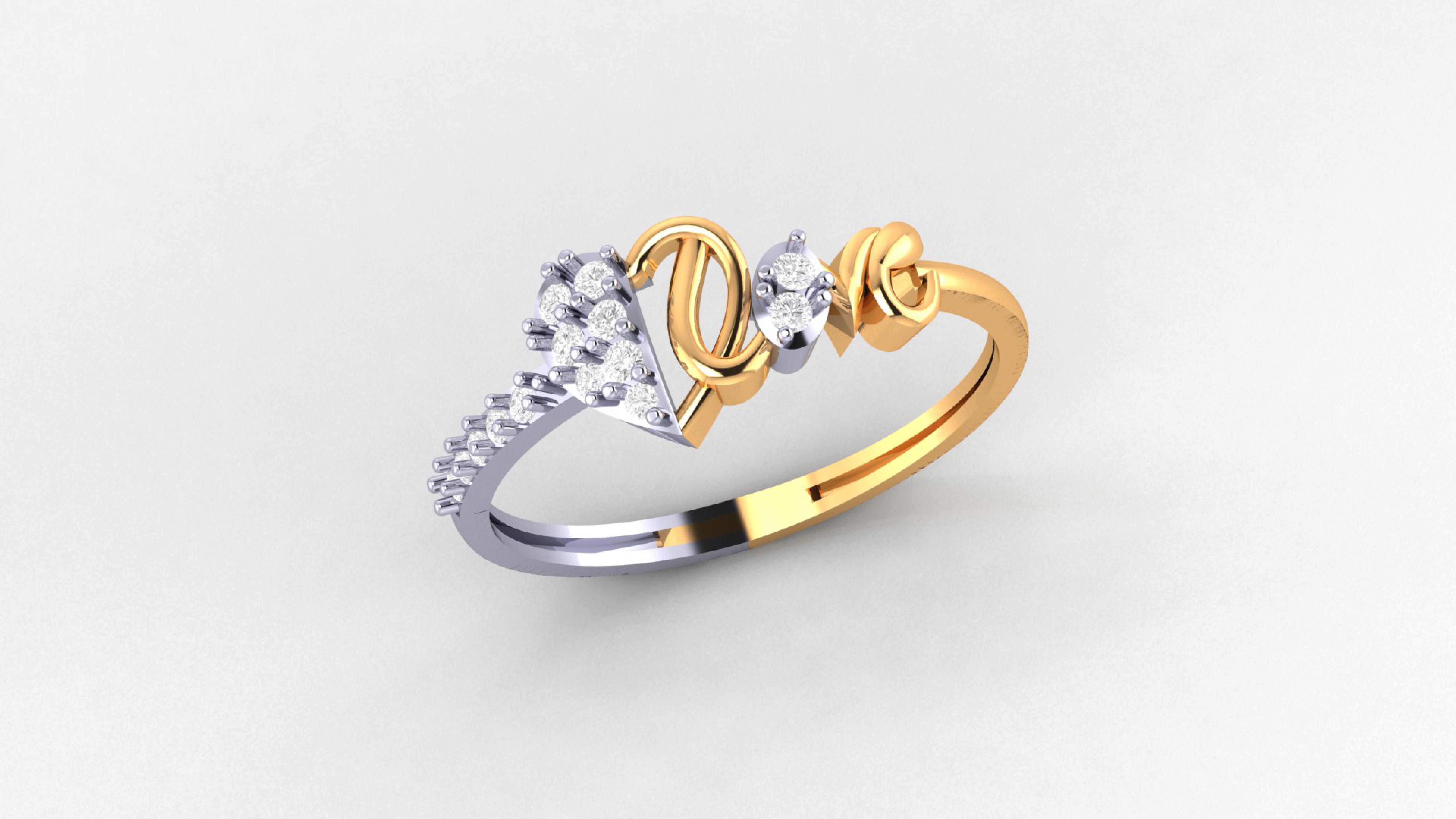 Light Weight Rings  3D print model_89