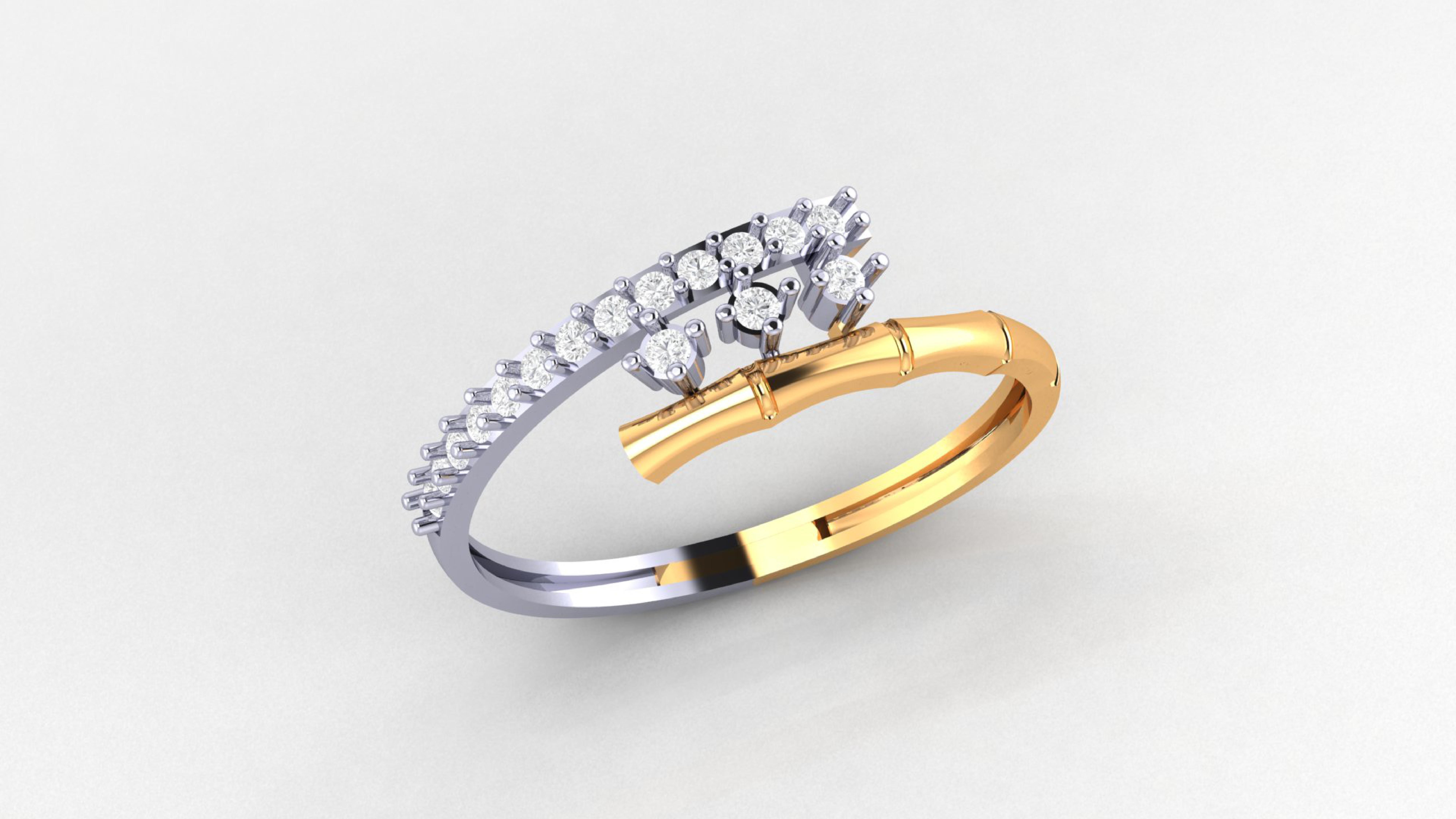 Light Weight Rings  3D print model_71