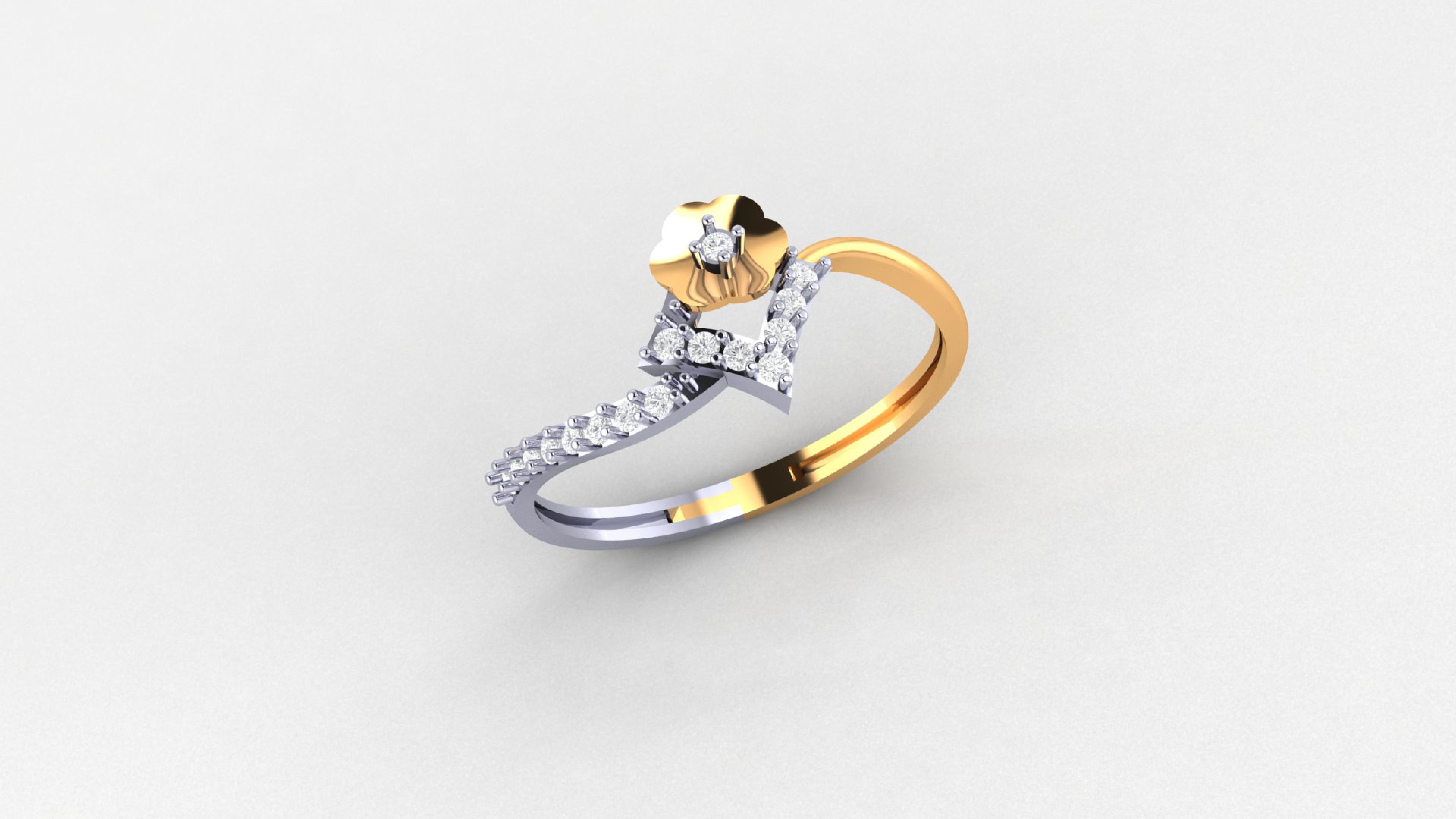 Light Weight Rings  3D print model_14