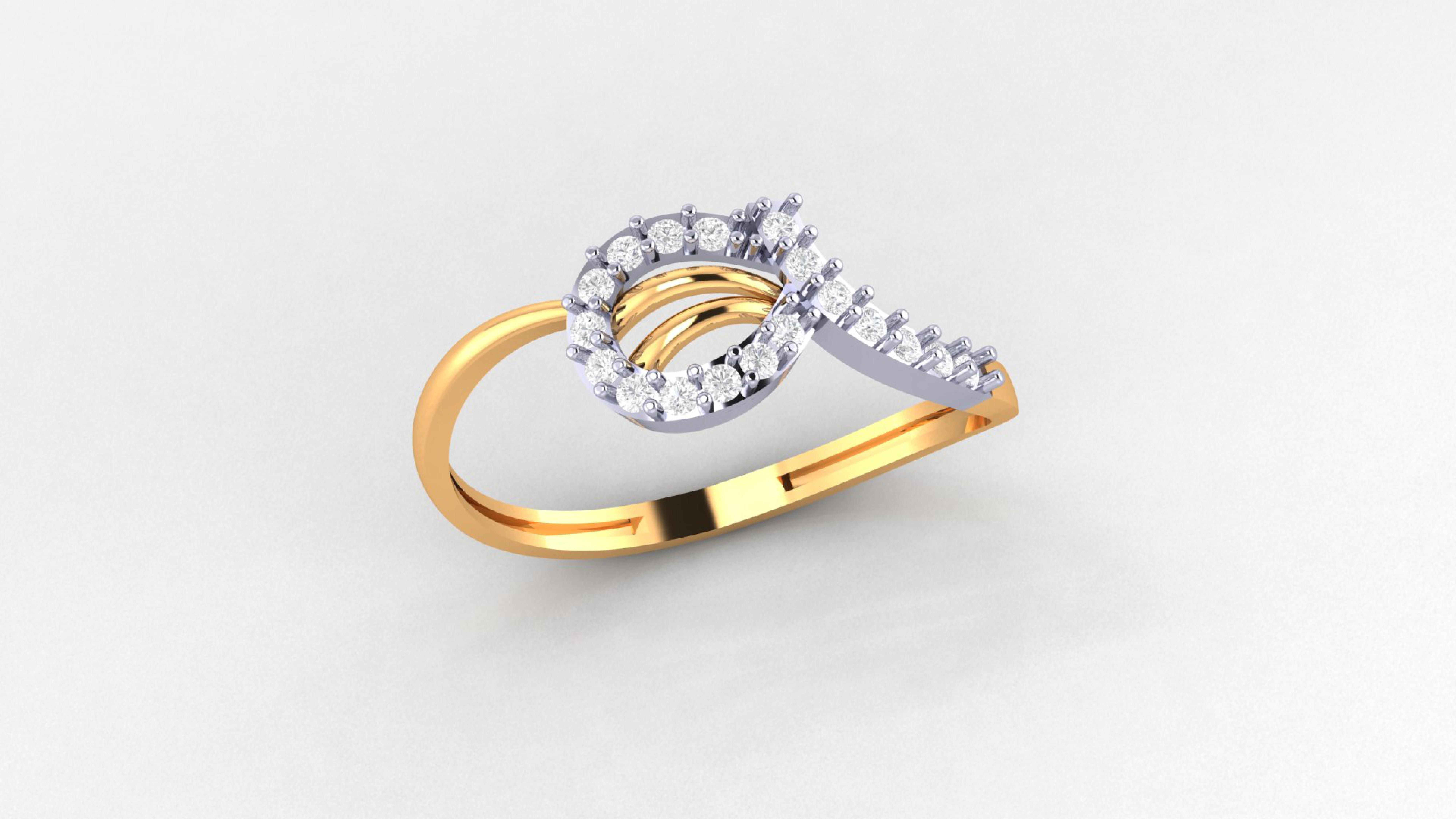 Light Weight Rings  3D print model_83