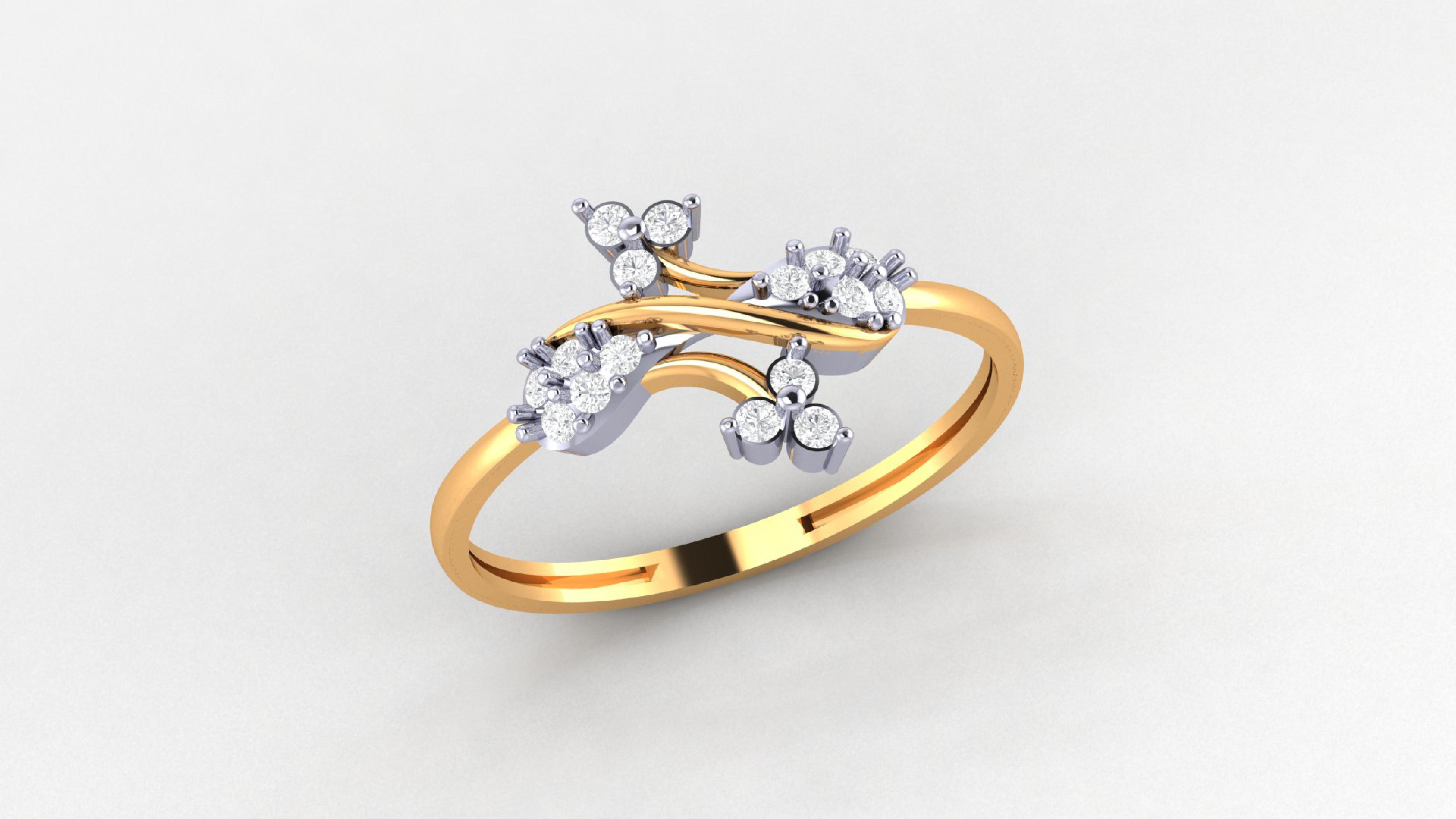 Light Weight Rings  3D print model_73