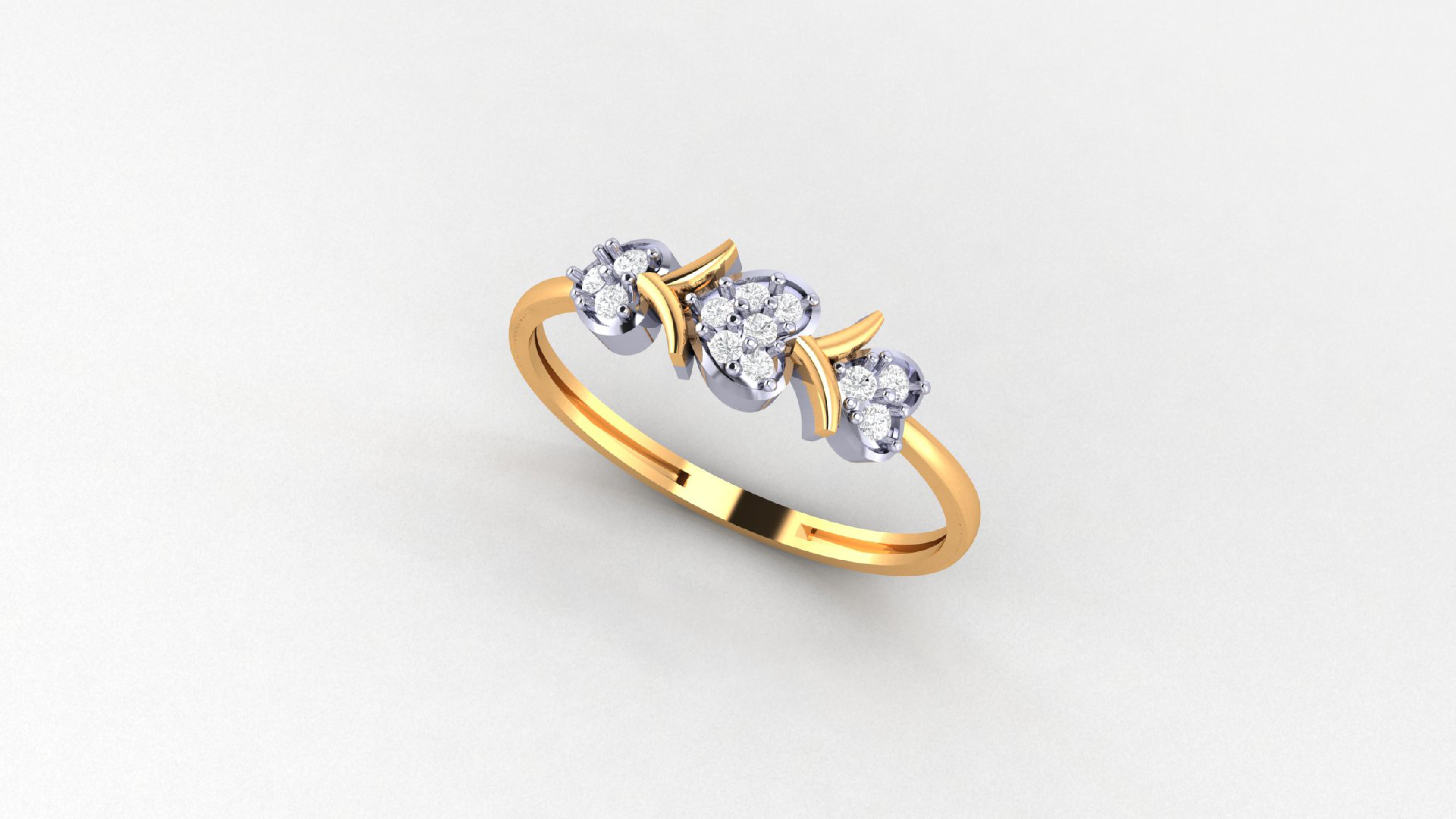 Light Weight Rings  3D print model_29