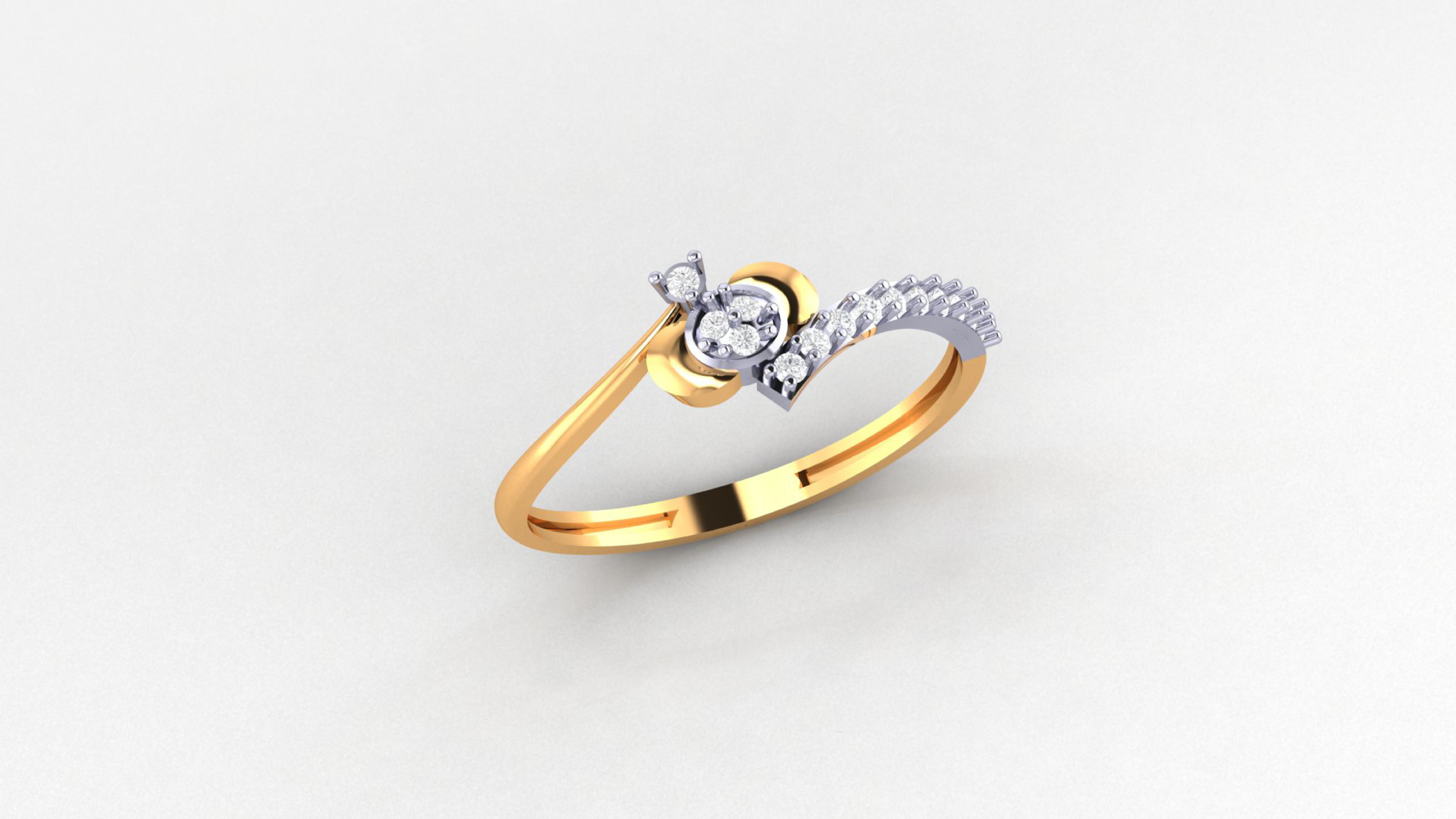 Light Weight Rings  3D print model_55