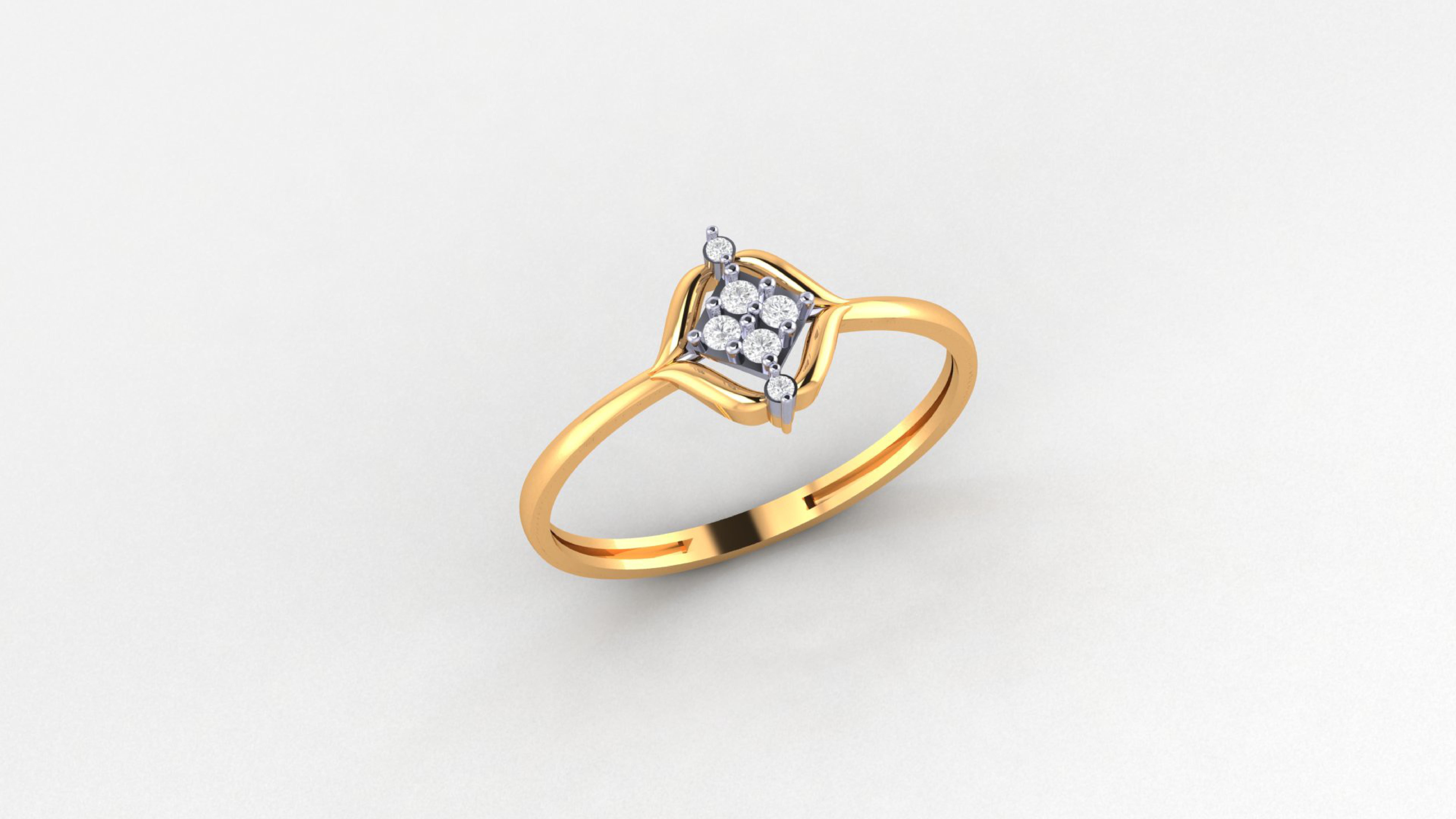 Light Weight Rings  3D print model_46