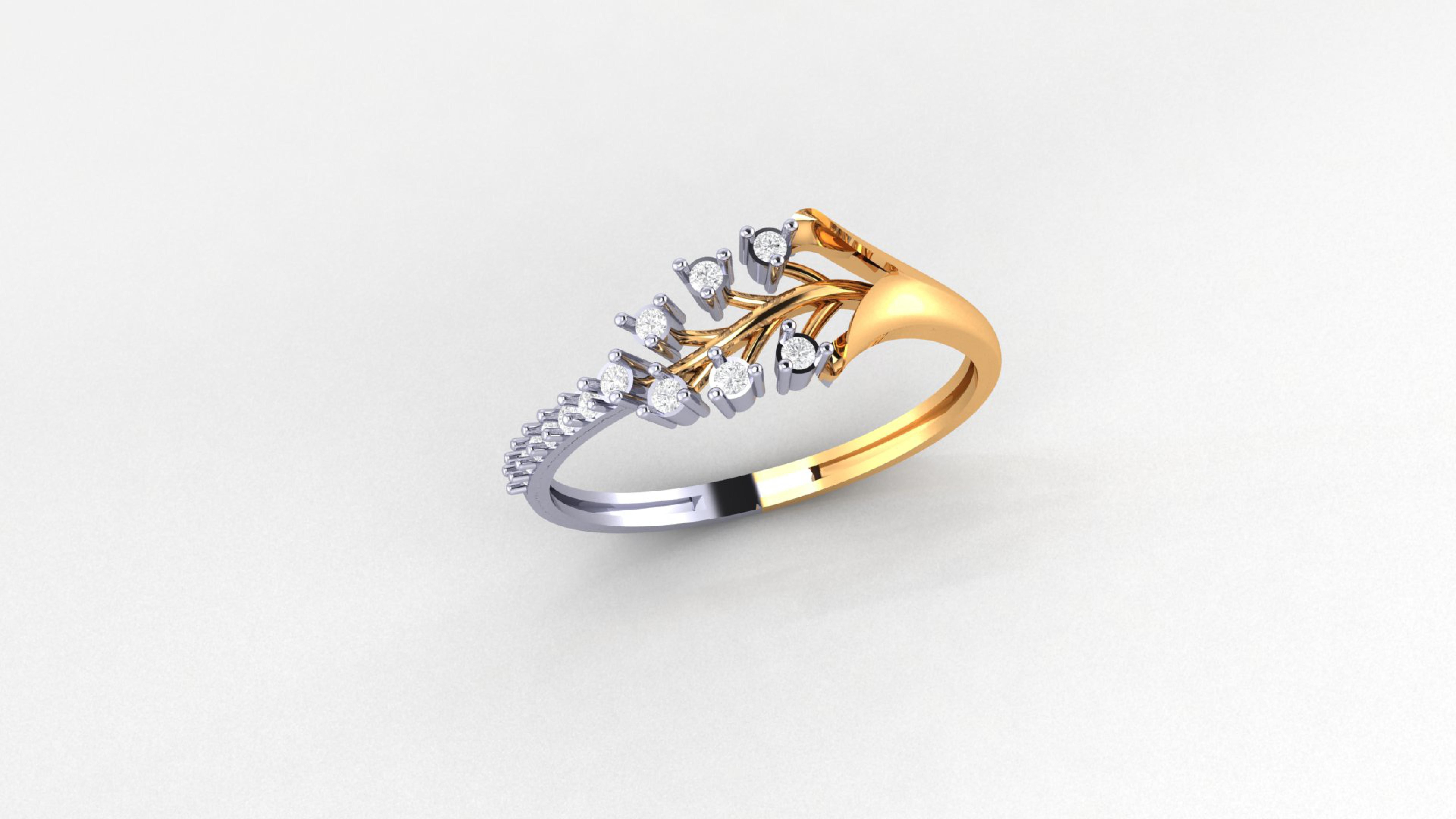 Light Weight Rings  3D print model_27