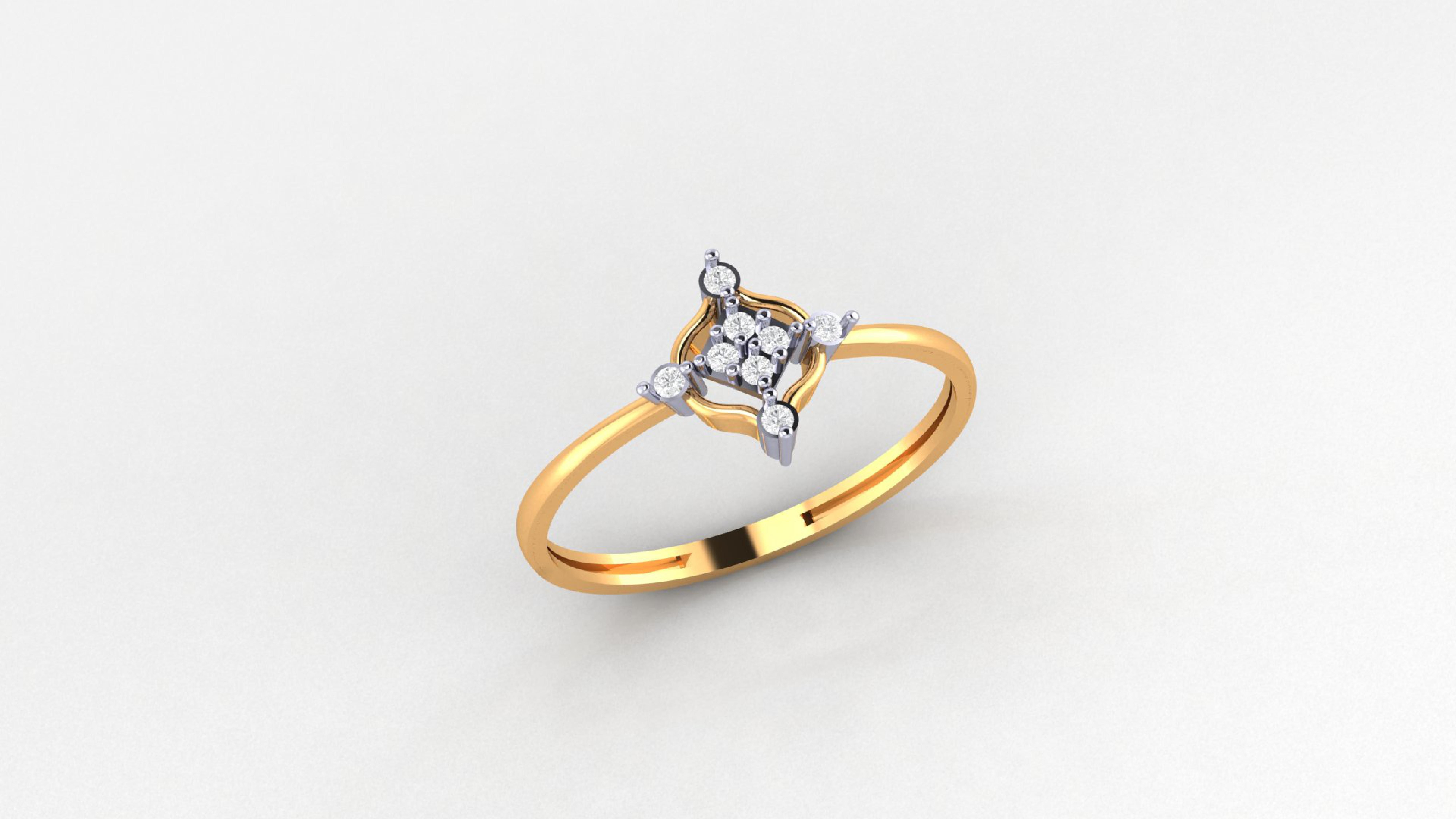 Light Weight Rings  3D print model_20