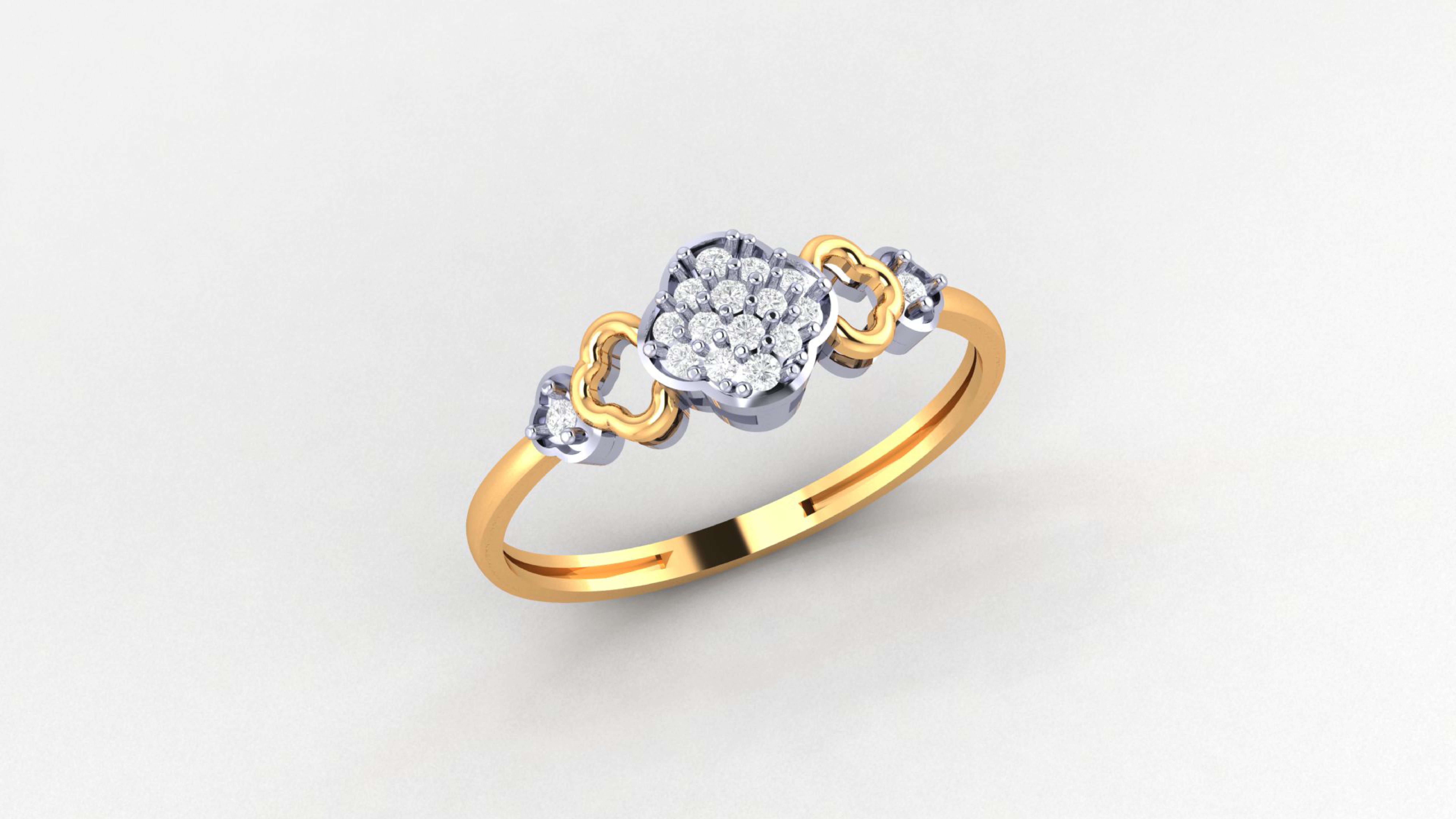 Light Weight Rings  3D print model_44