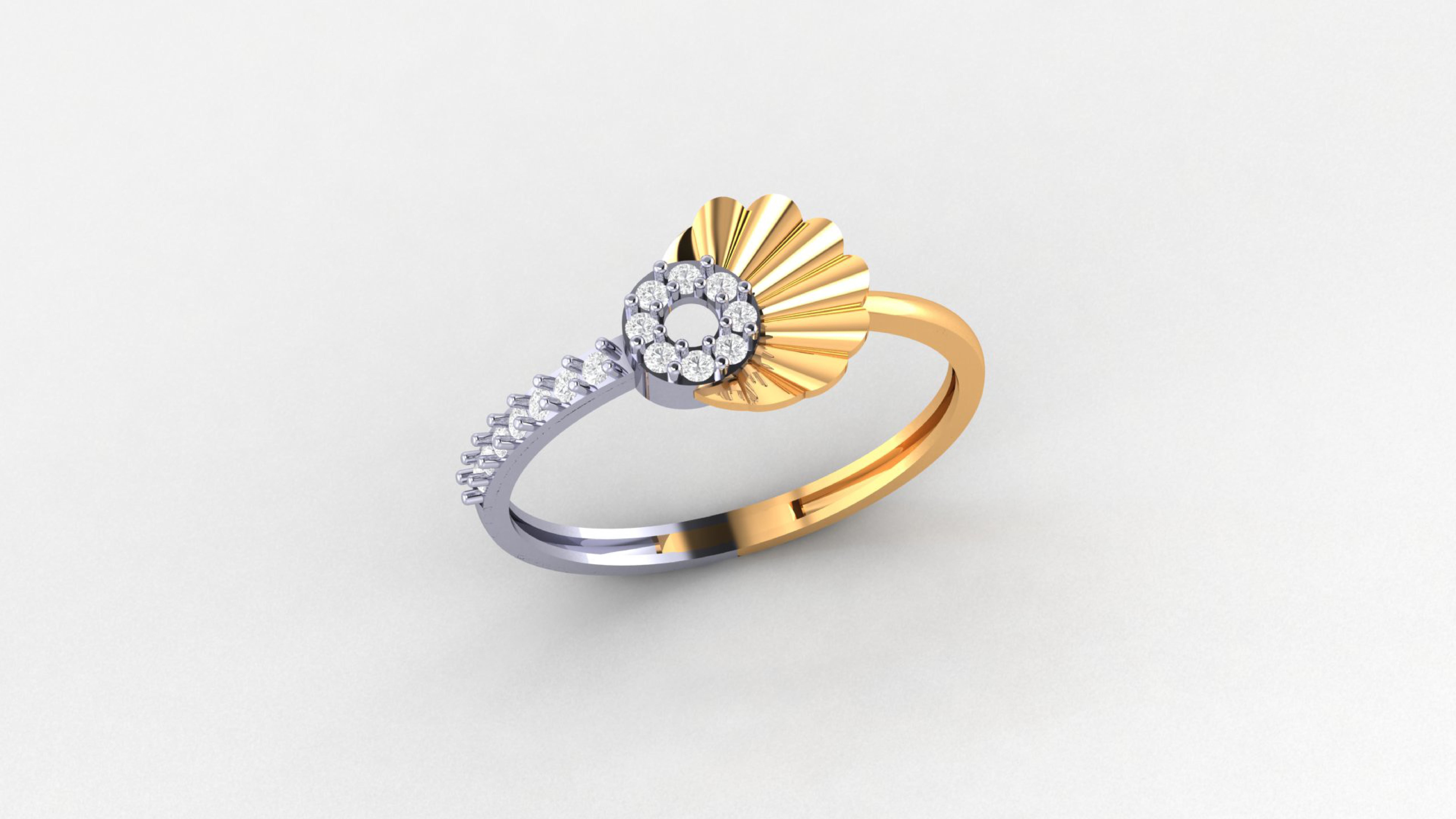 Light Weight Rings  3D print model_7