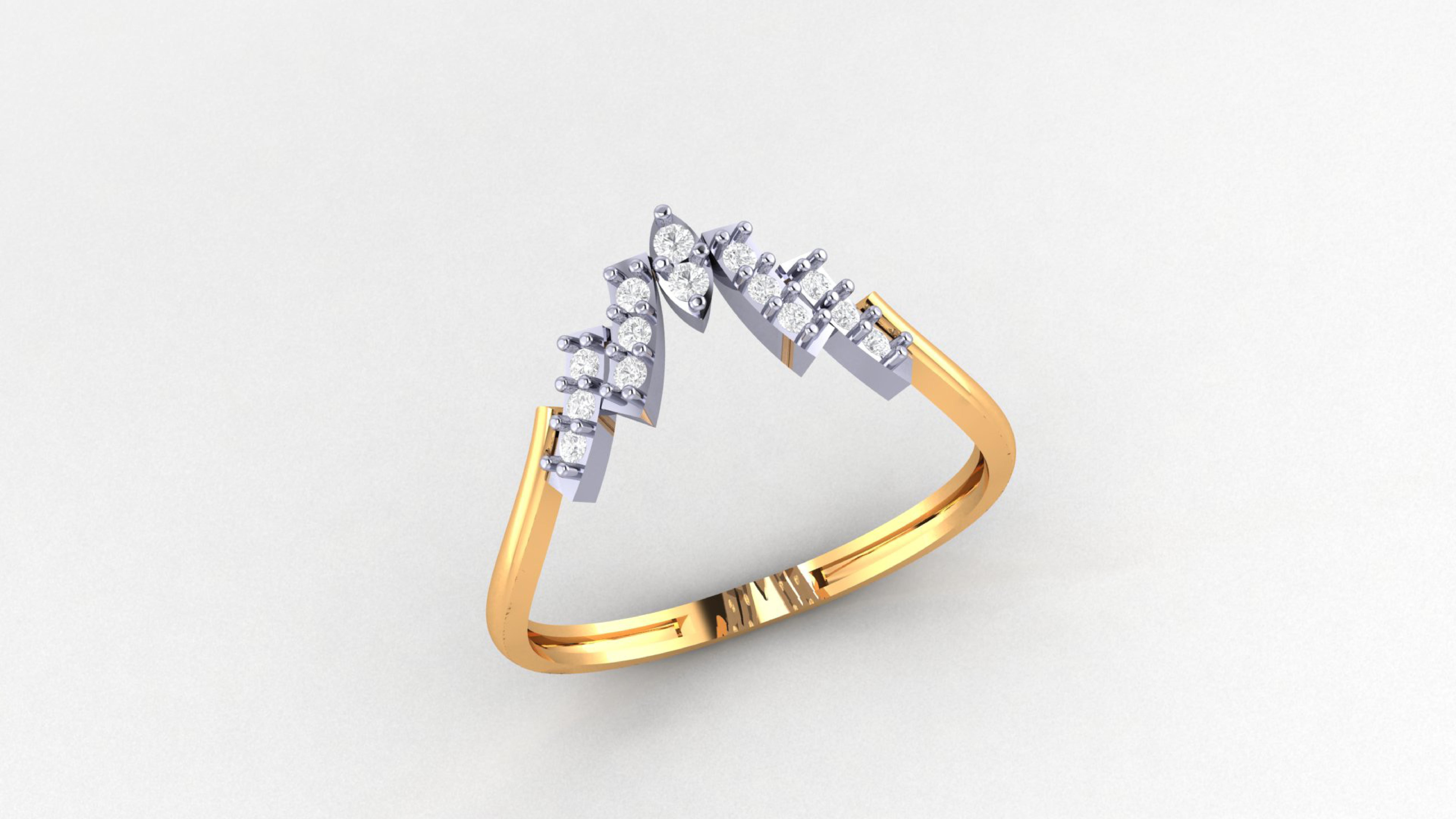 Light Weight Rings  3D print model_4