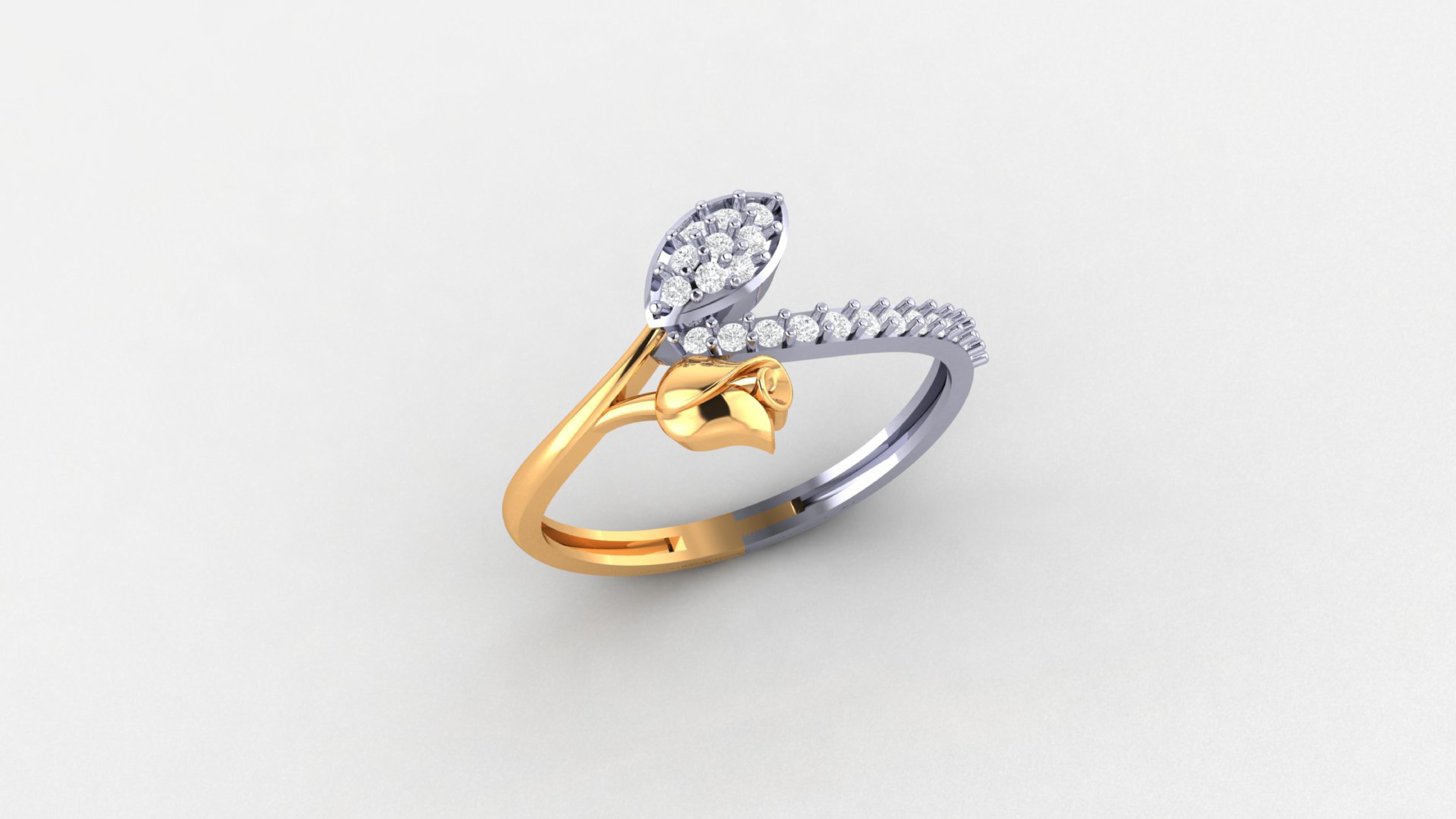 Light Weight Rings  3D print model_36