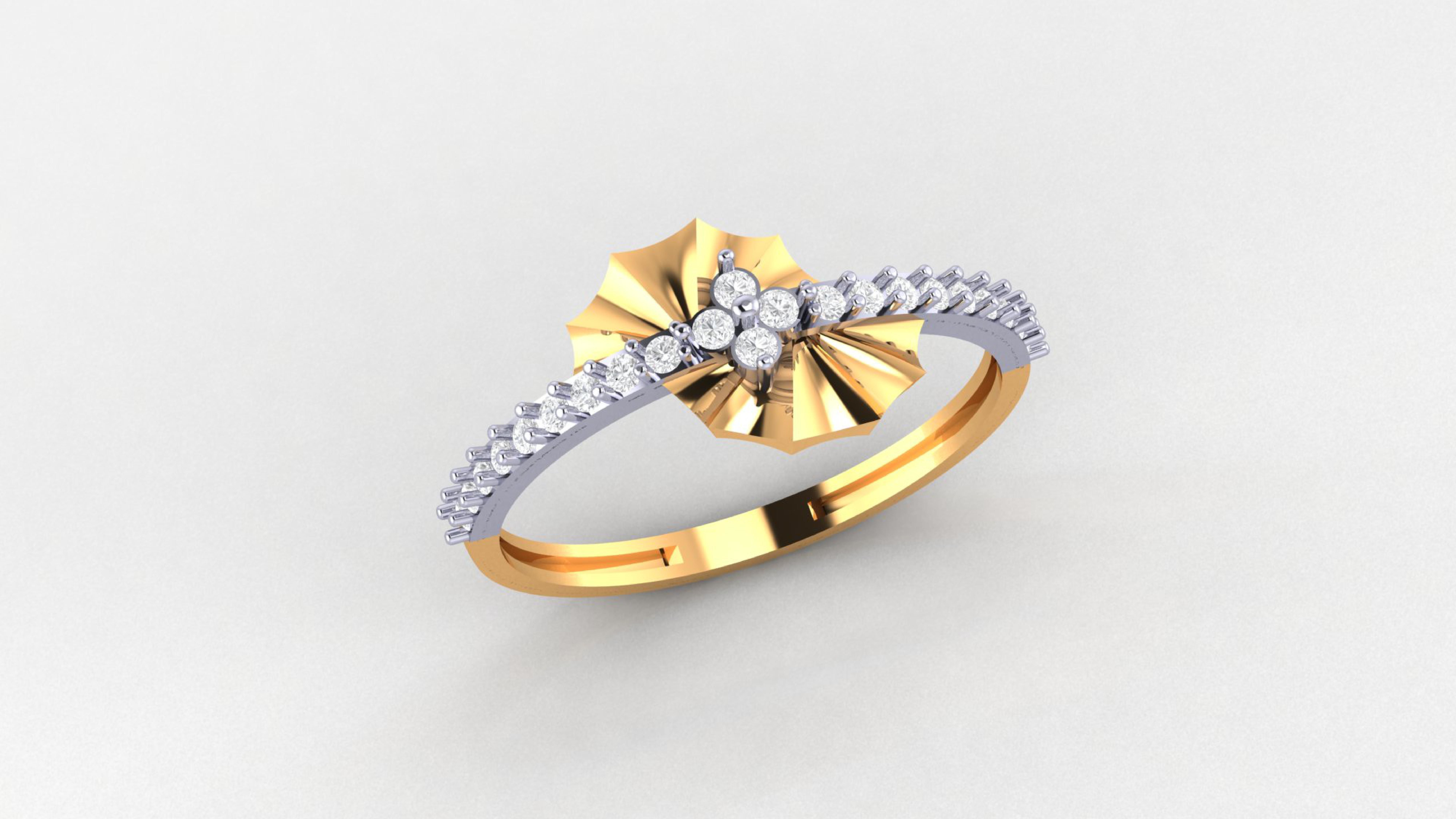 Light Weight Rings  3D print model_63