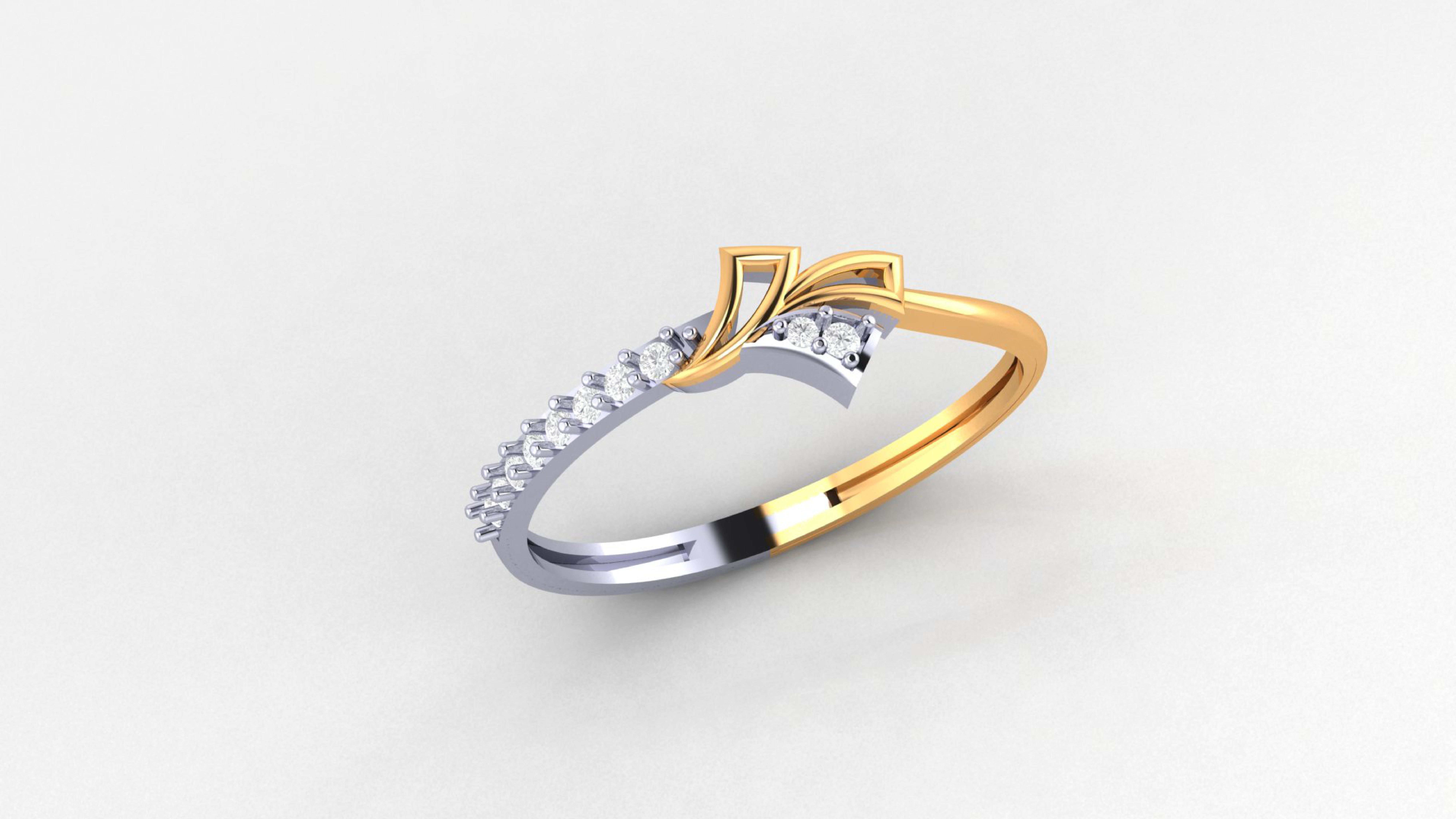 Light Weight Rings  3D print model_54