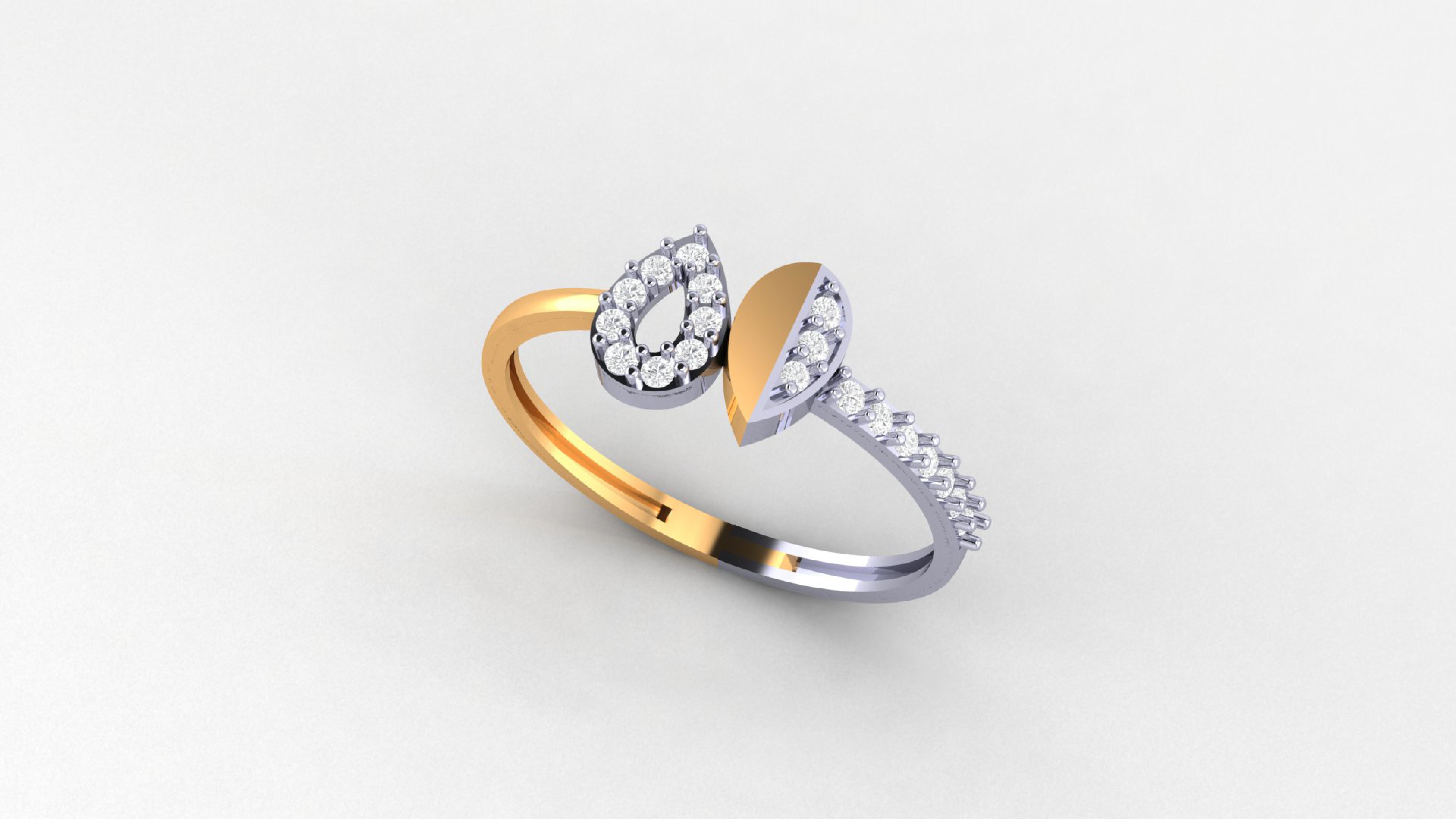 Light Weight Rings  3D print model_24