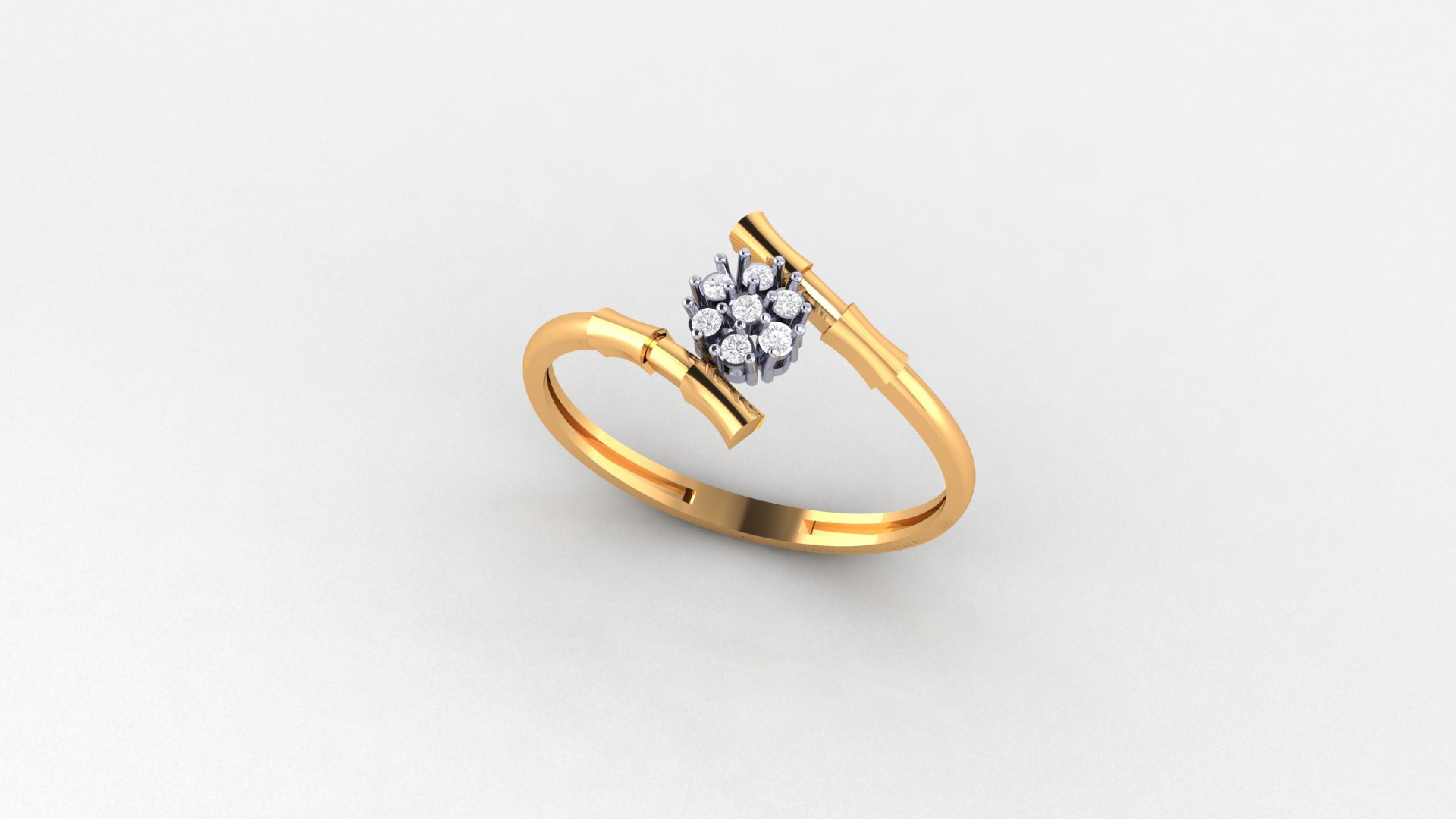 Light Weight Rings  3D print model_6