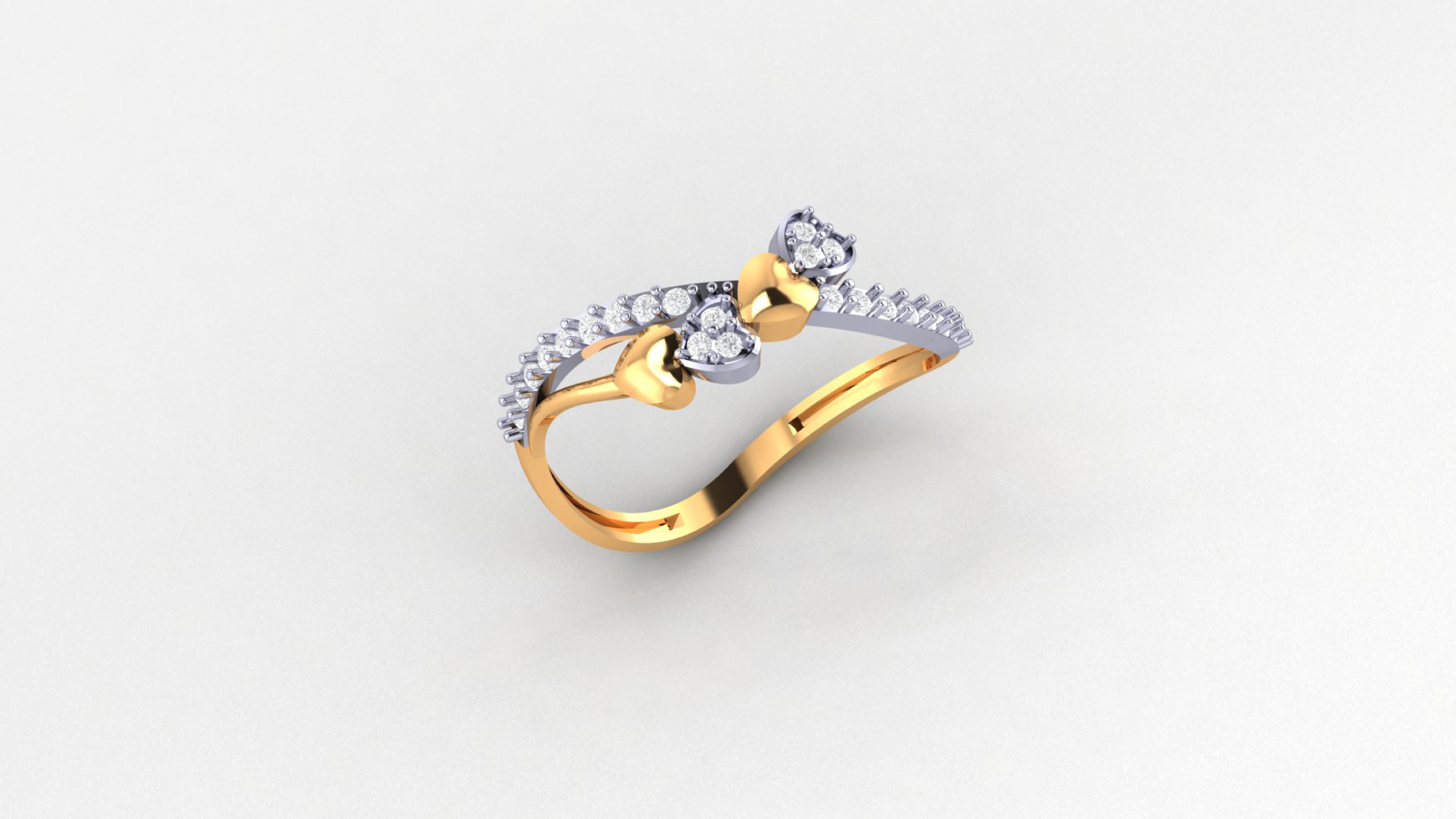 Light Weight Rings  3D print model_33