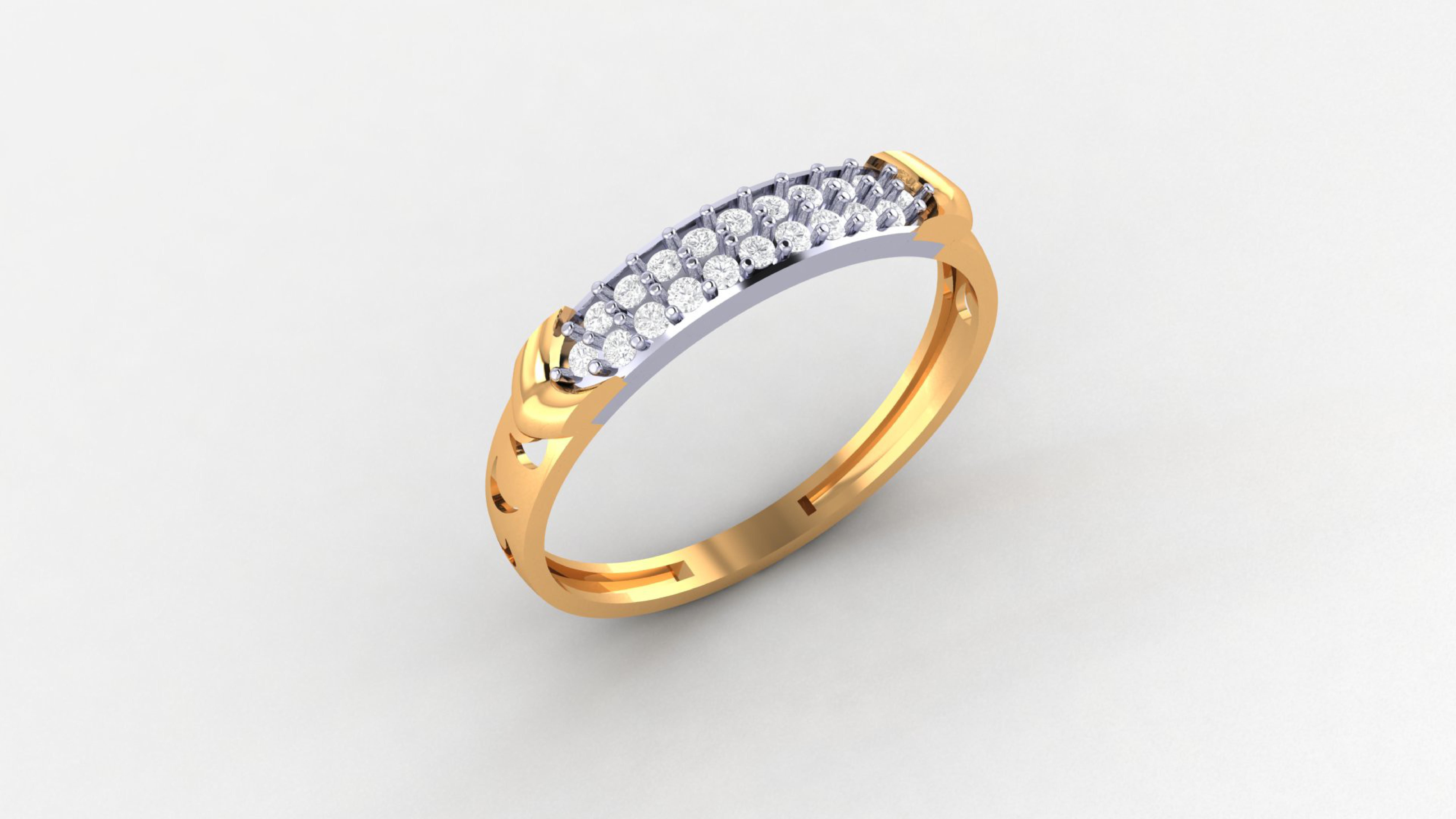 Light Weight Rings  3D print model_47