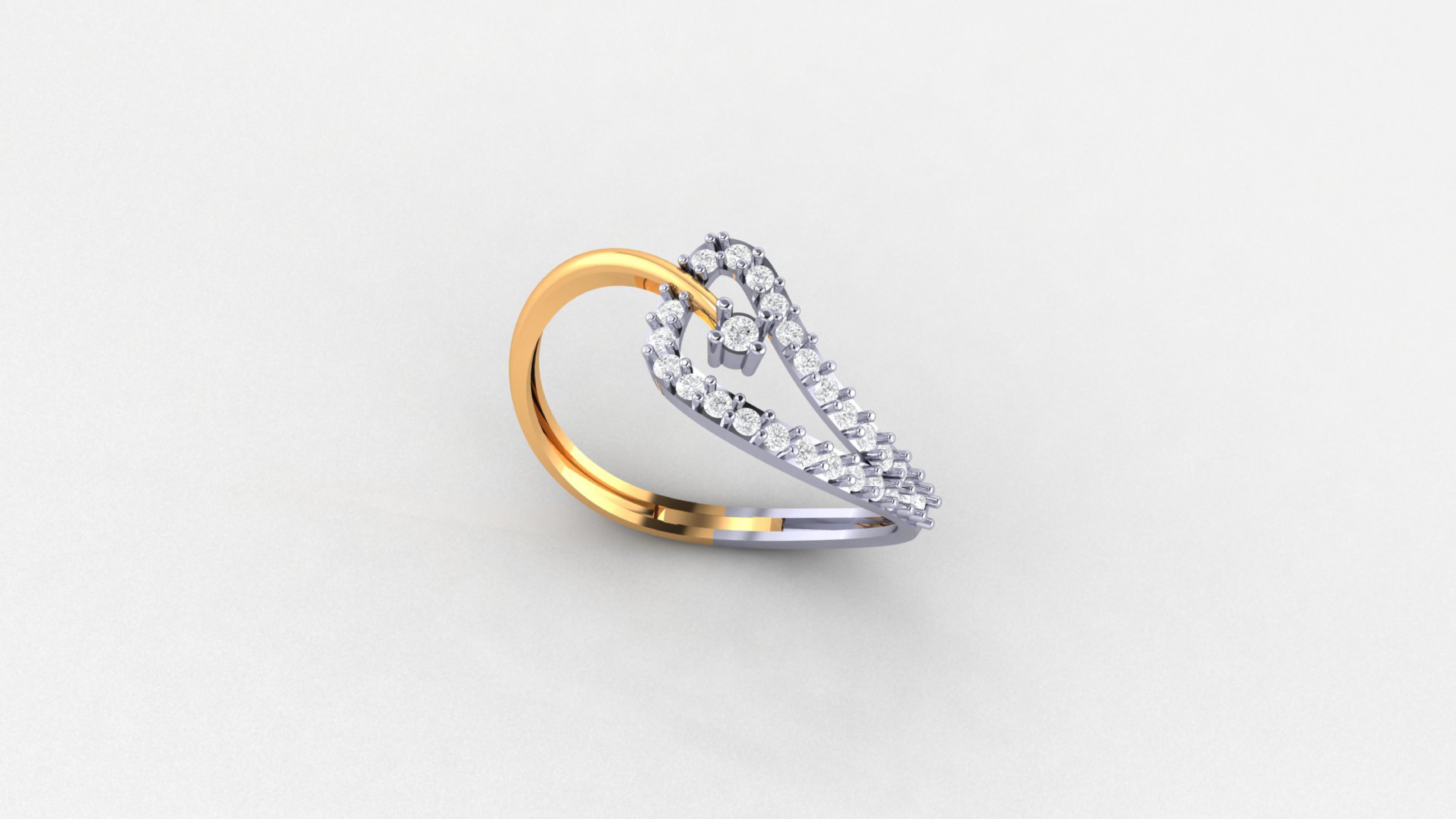 Light Weight Rings  3D print model_2