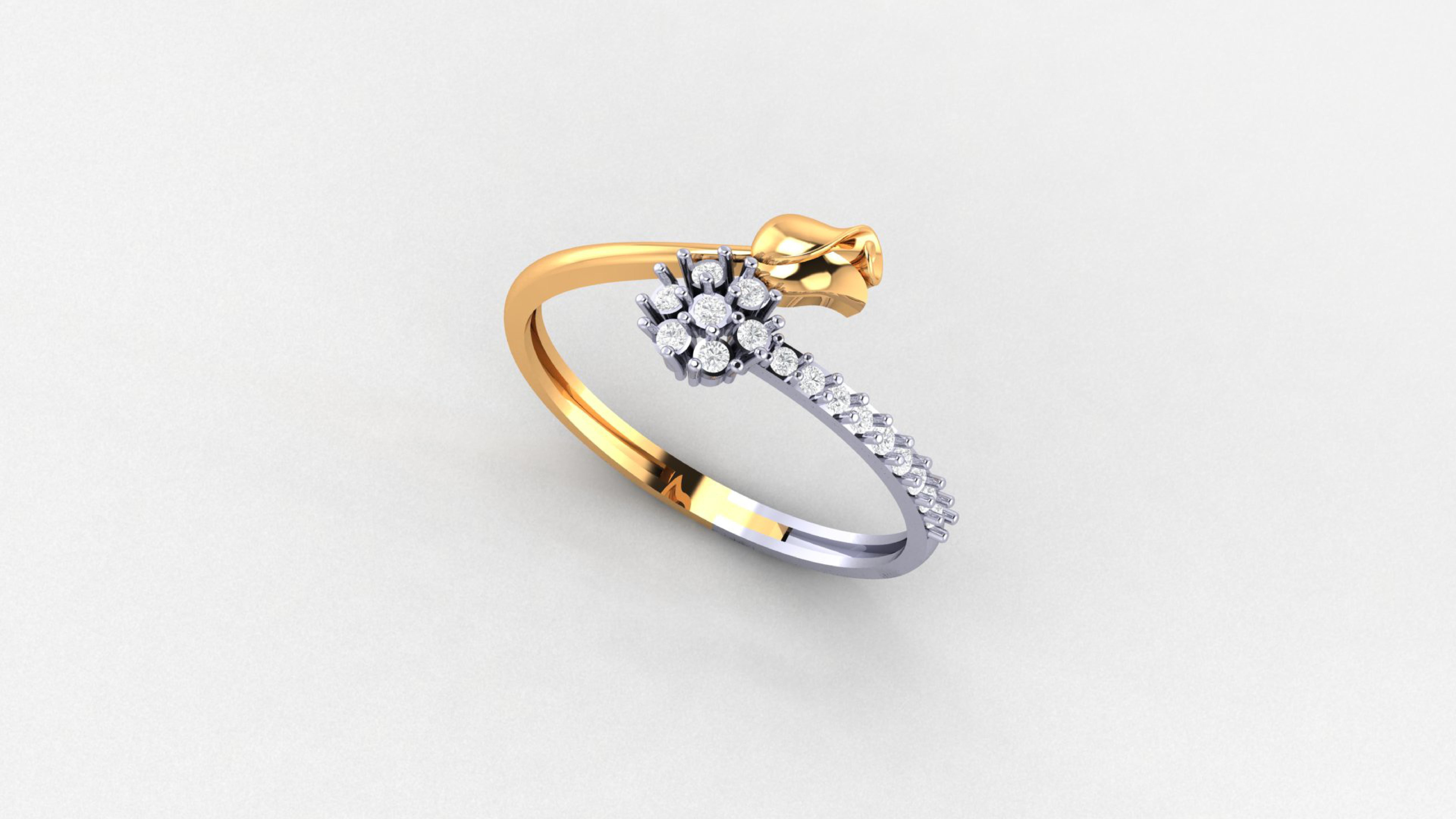 Light Weight Rings  3D print model_78