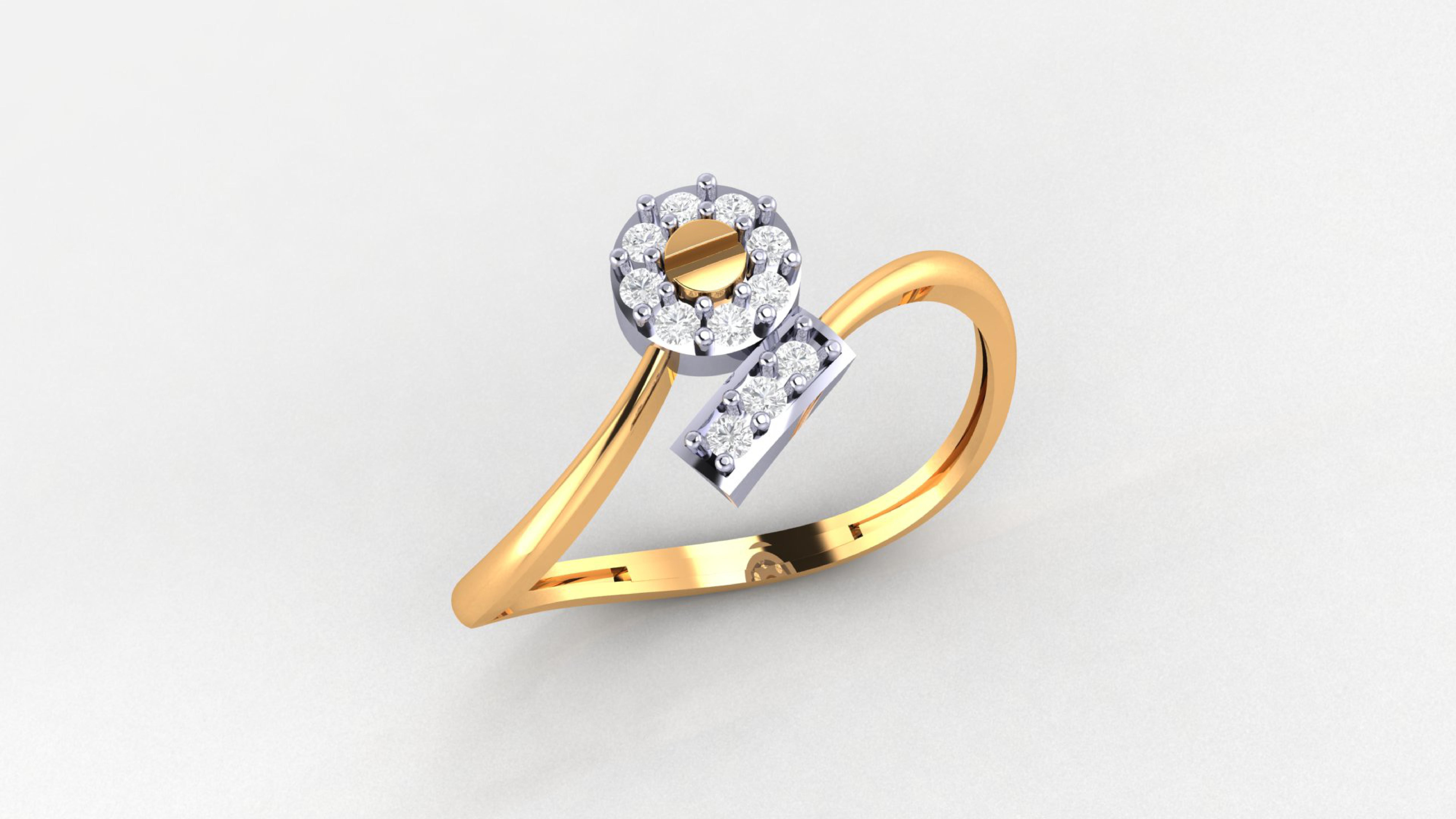 Light Weight Rings  3D print model_62