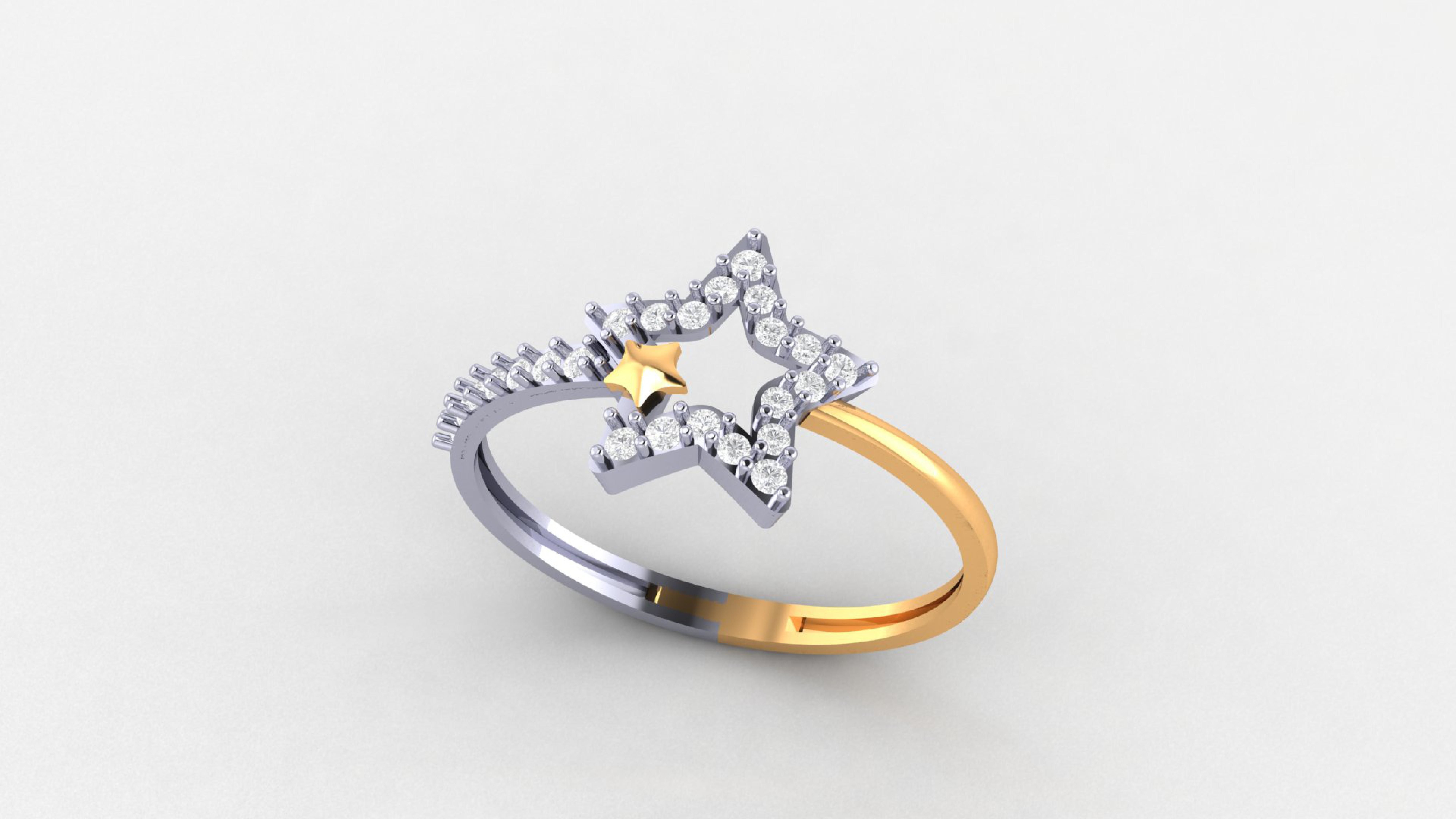 Light Weight Rings  3D print model_15