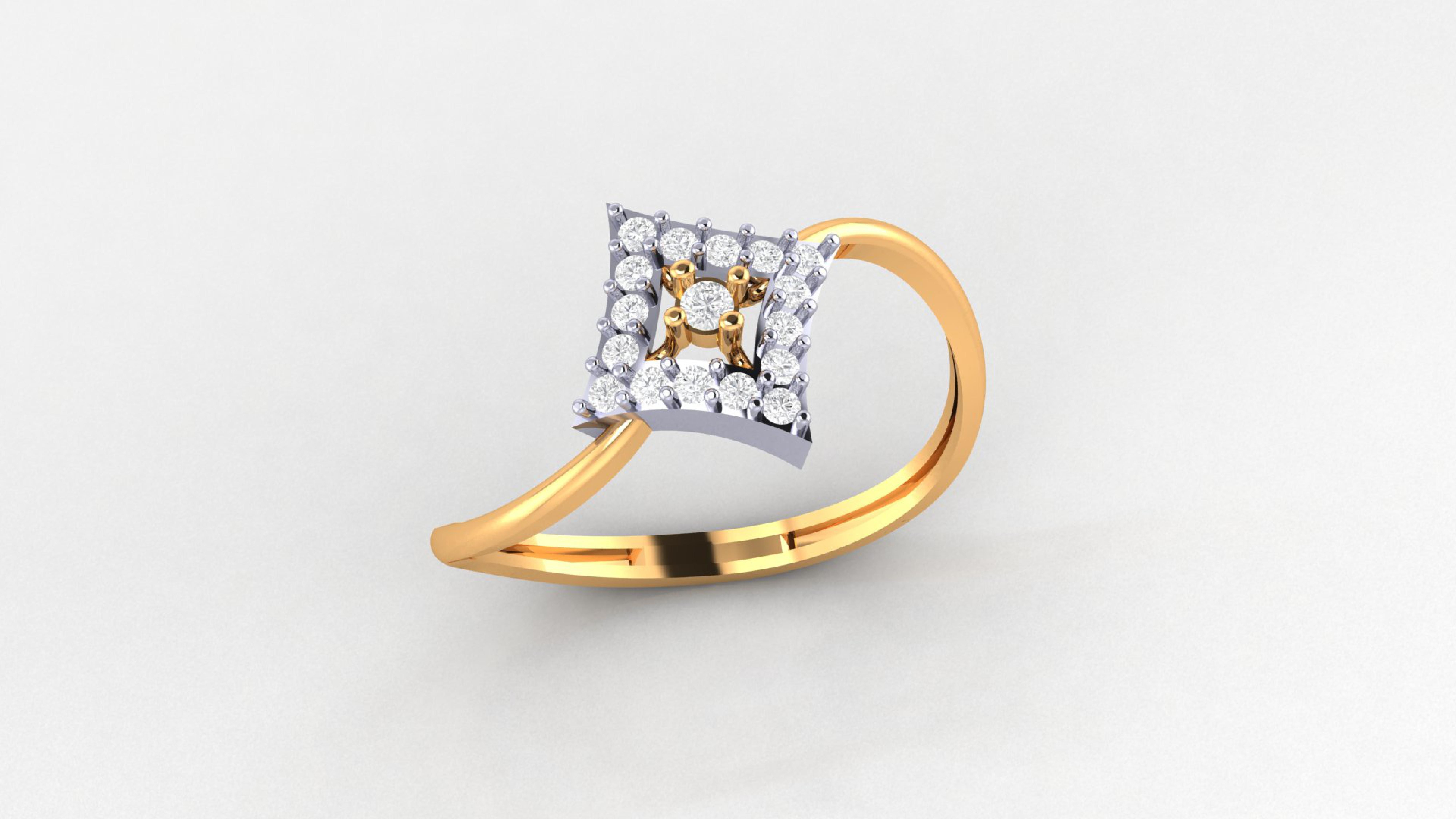 Light Weight Rings  3D print model_86