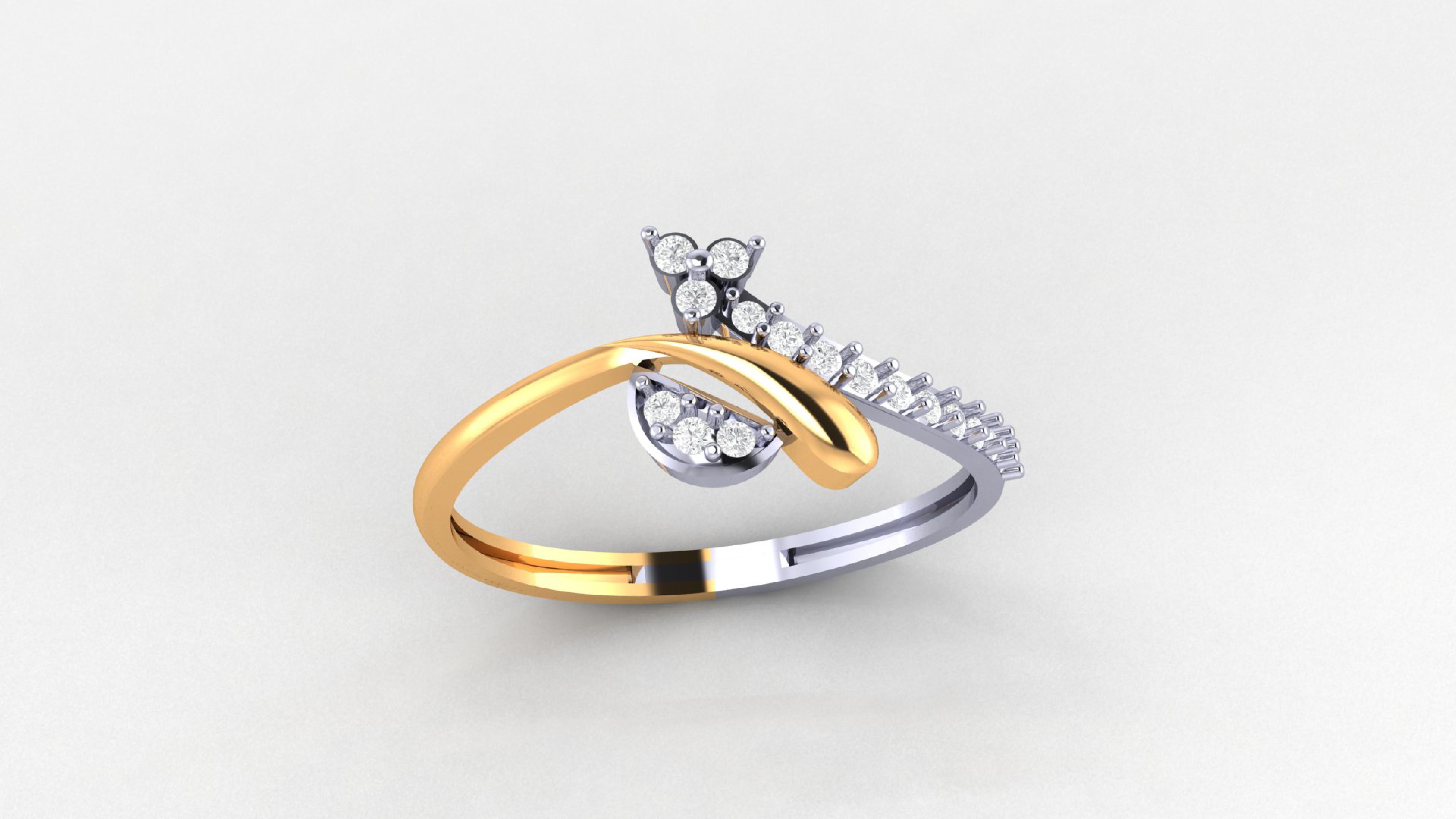 Light Weight Rings  3D print model_1