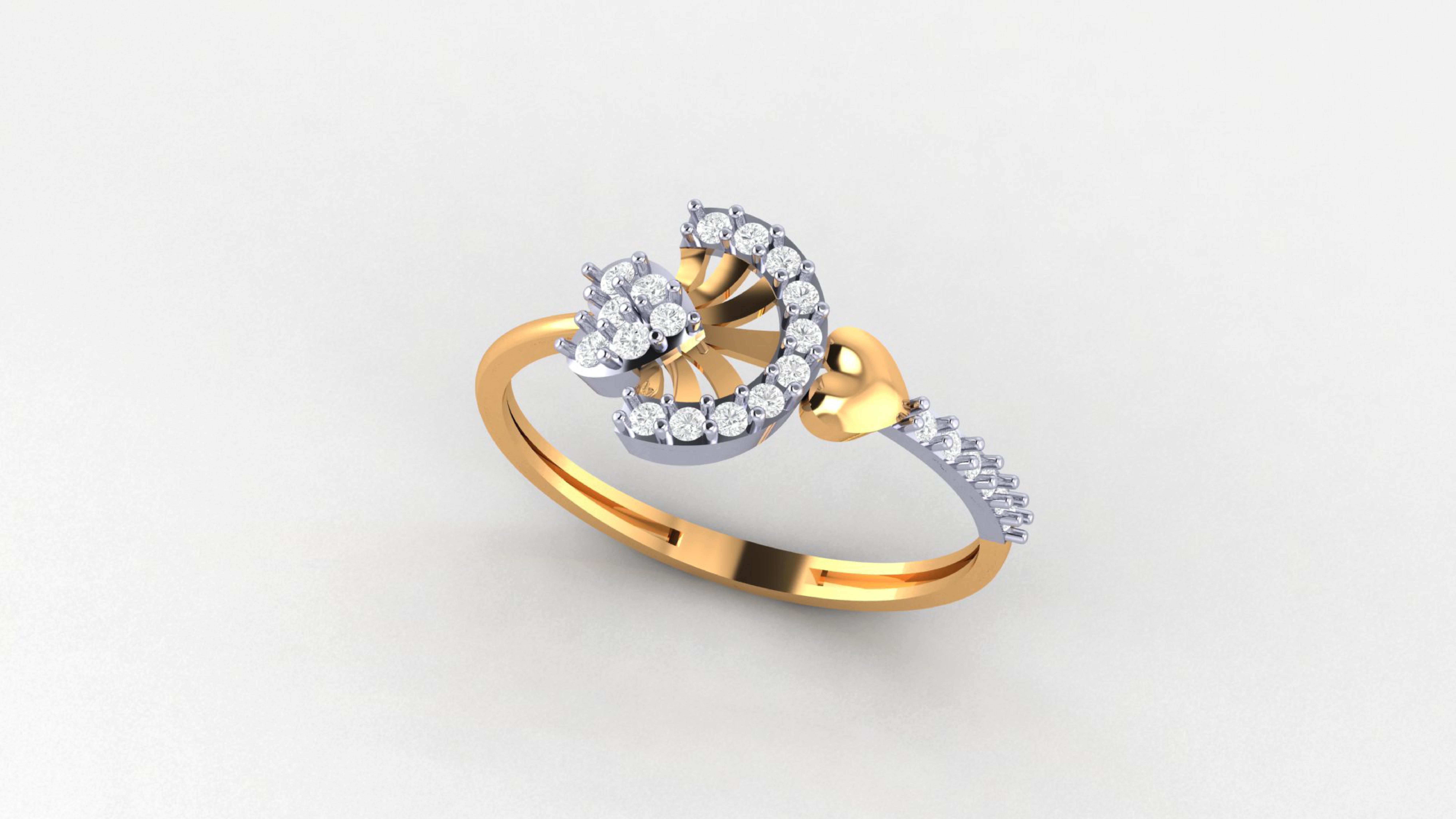 Light Weight Rings  3D print model_9