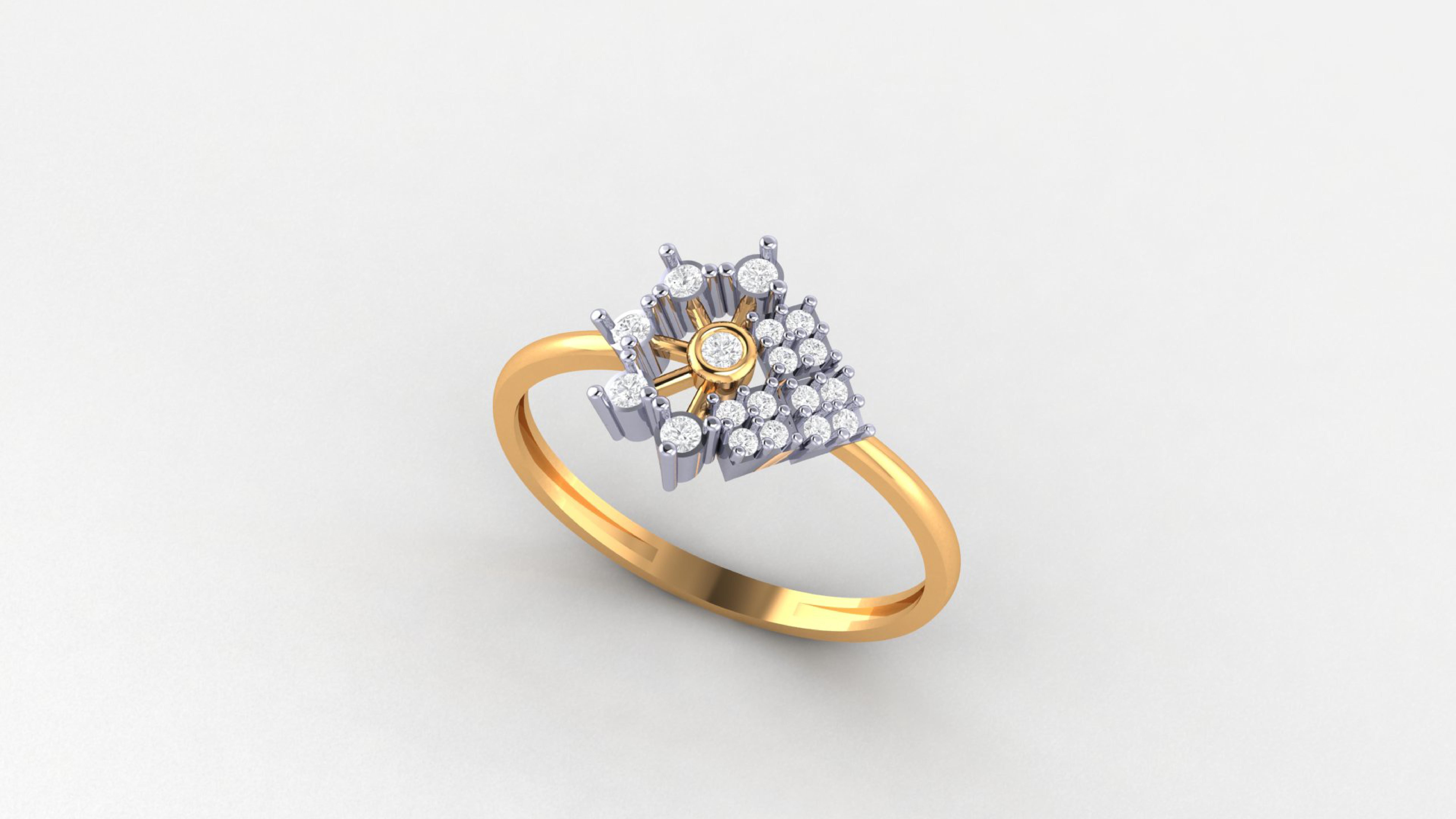 Light Weight Rings  3D print model_23