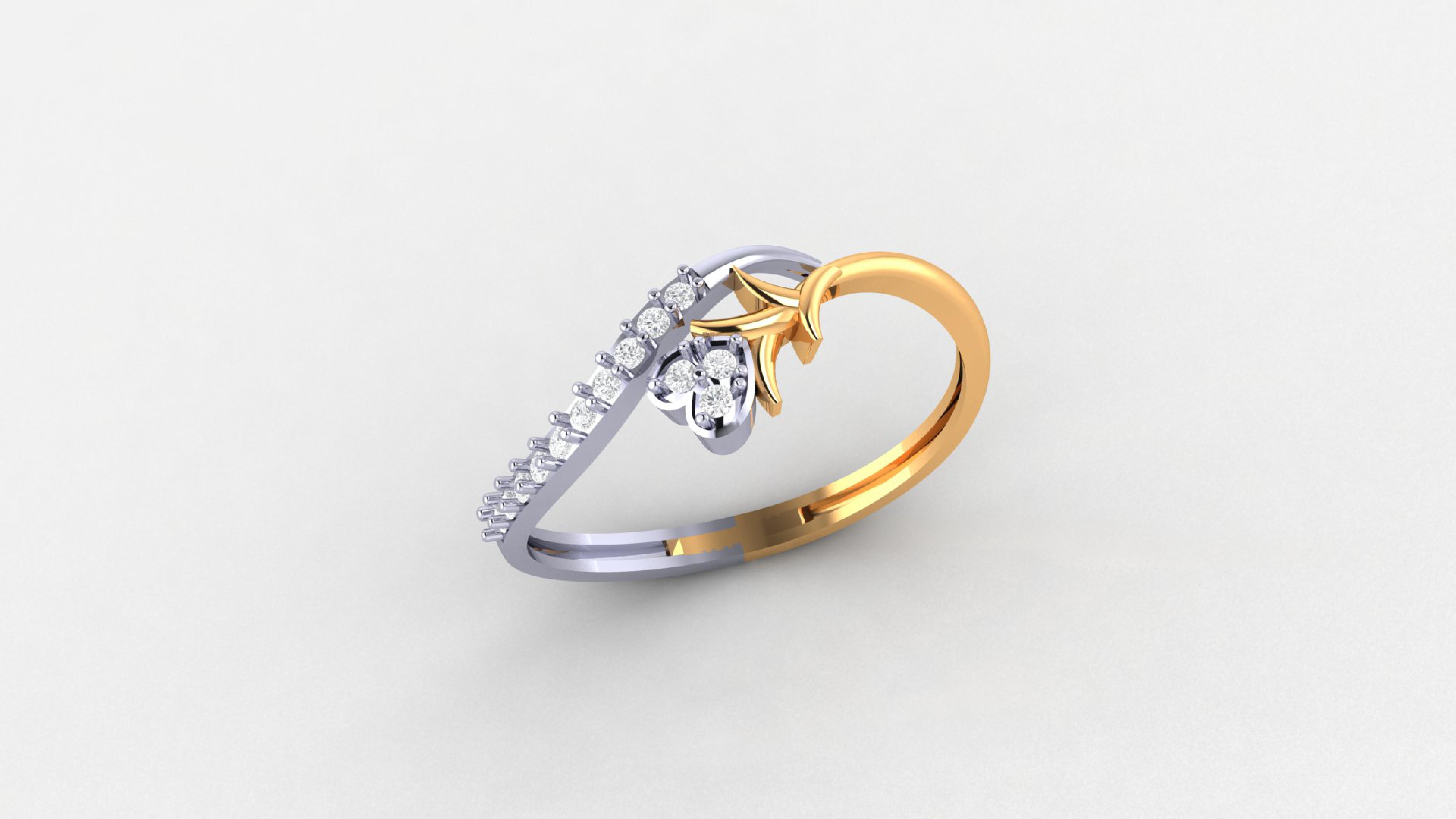 Light Weight Rings  3D print model_43